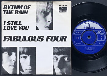 FABULOUS FOUR - Rhythm of the rain Swe PS 1967