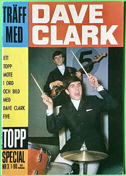 DAVE CLARK - Träff med 1964 Poptidning