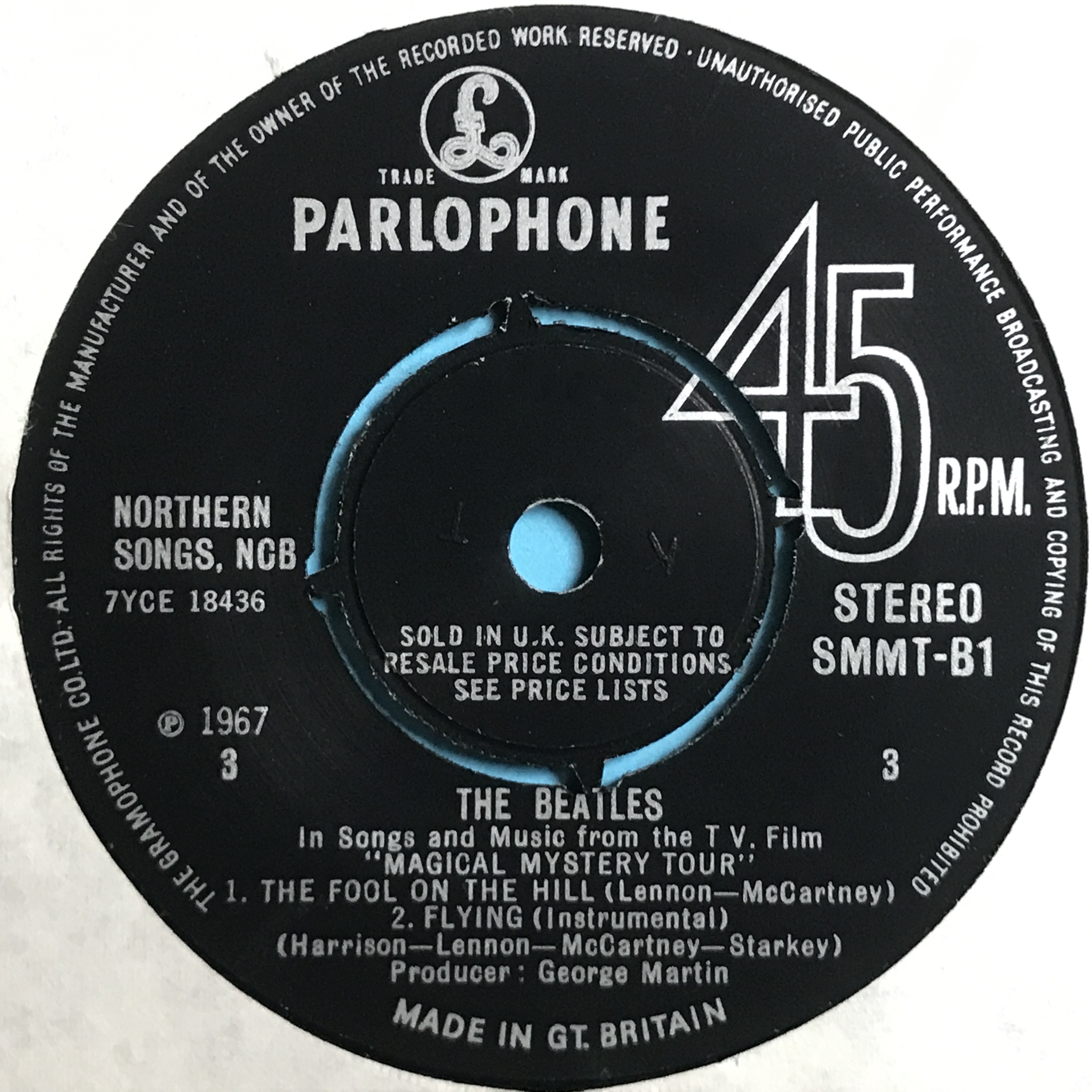 BEATLES - Magical Mystery Tour UK stereo 2-EP 1967 - 6