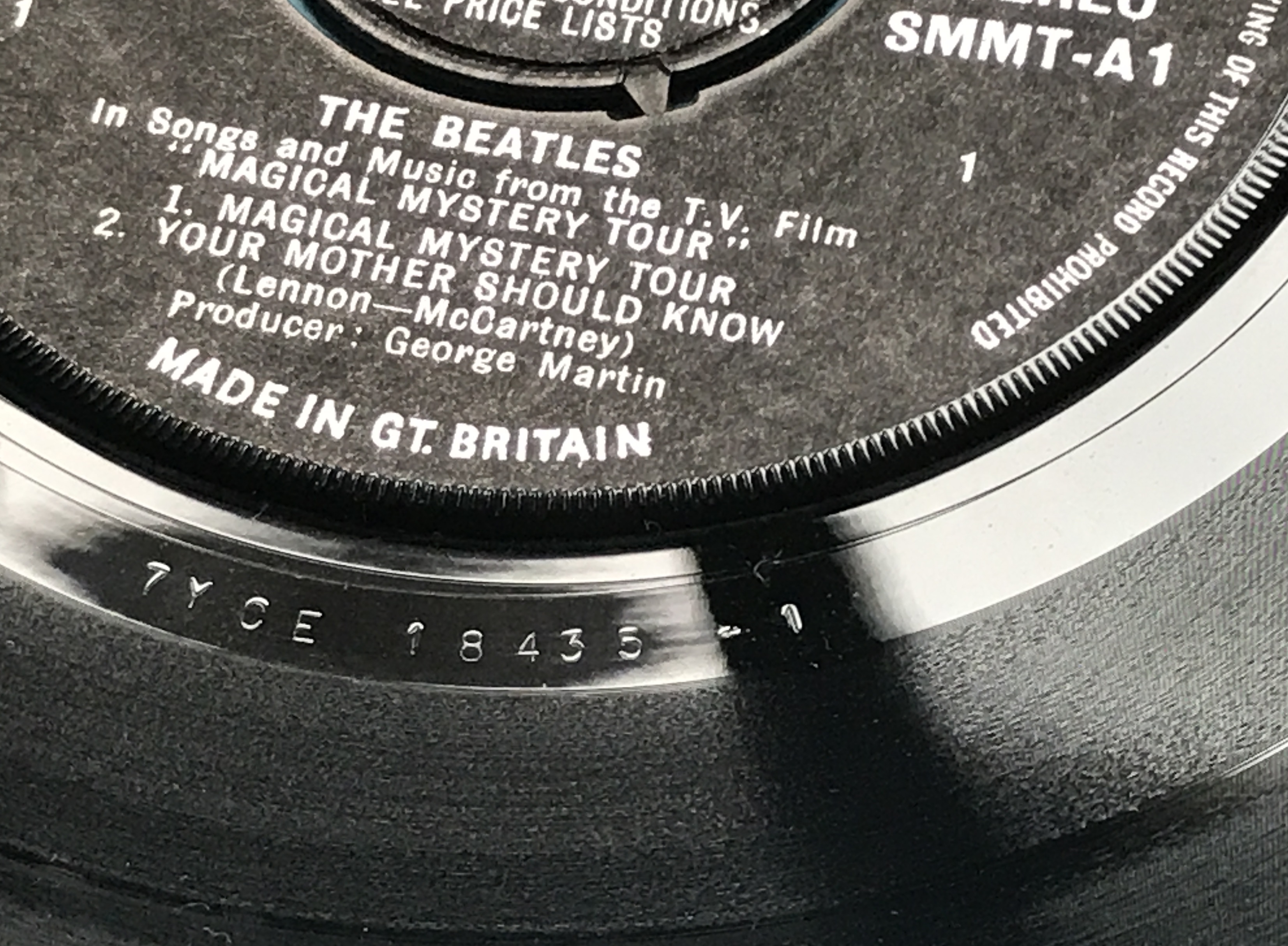 BEATLES - Magical Mystery Tour UK stereo 2-EP 1967 - 8