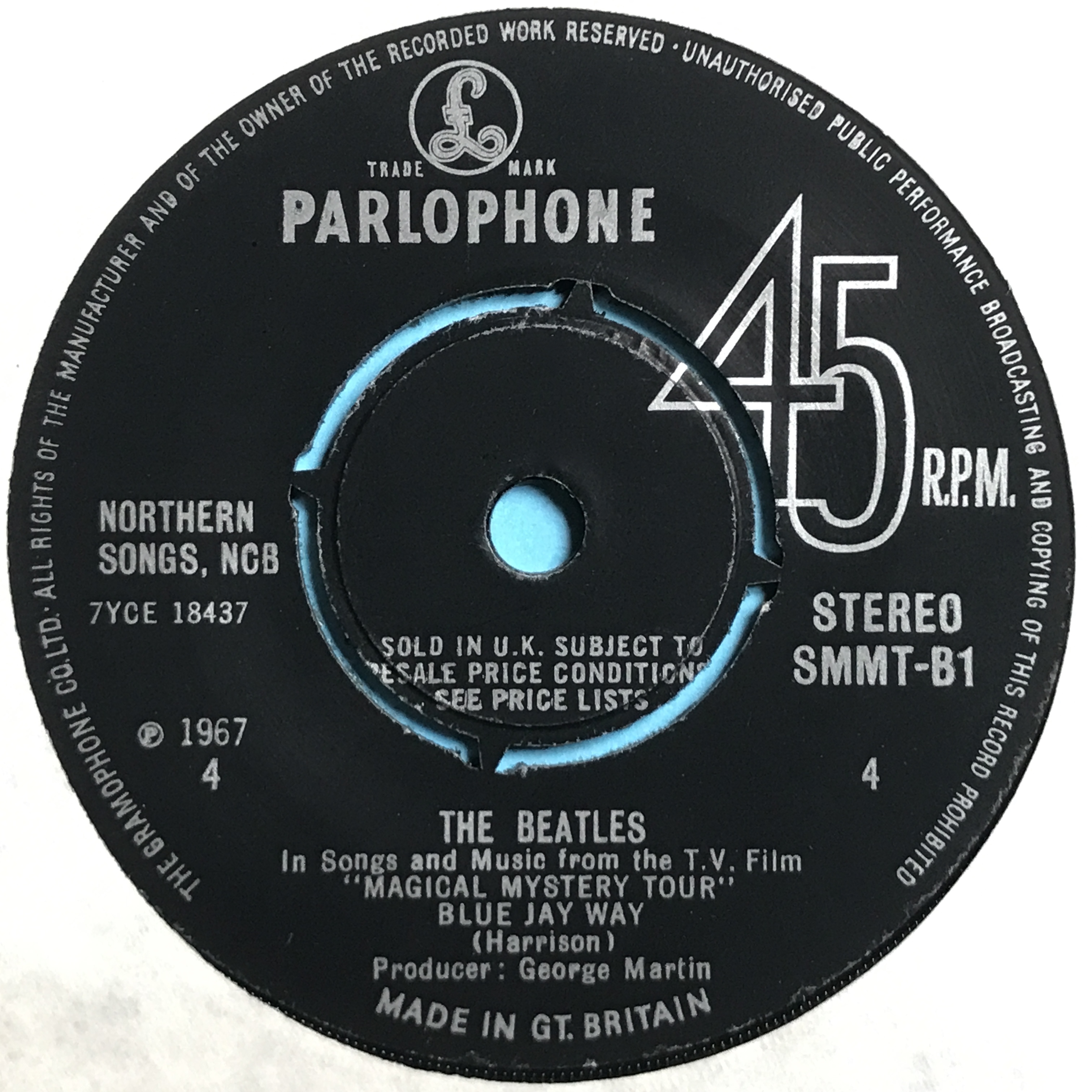 BEATLES - Magical Mystery Tour UK stereo 2-EP 1967 - 7