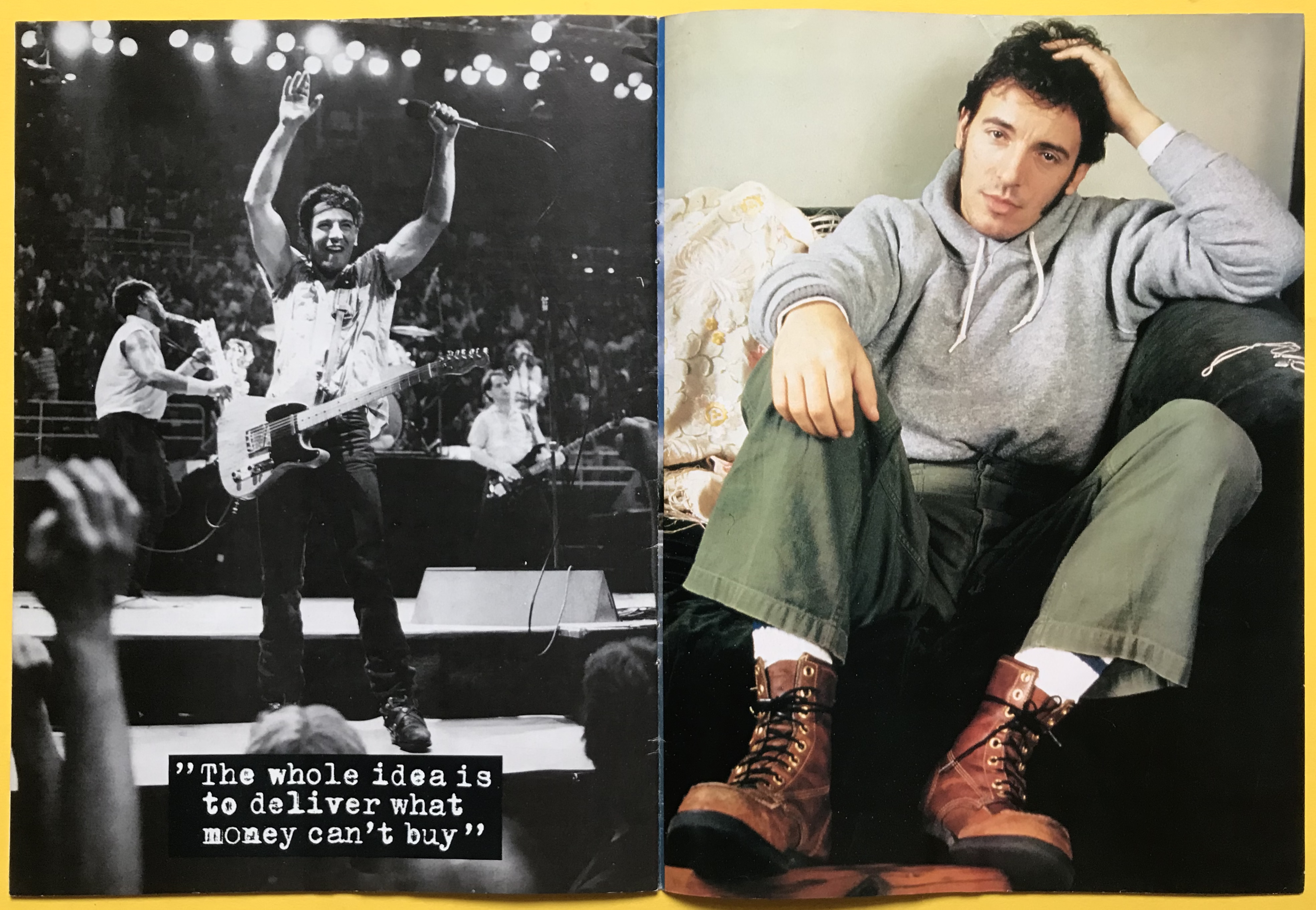 ROCK POSTER Special - BRUCE SPRINGSTEEN poptidning 1985 - 7