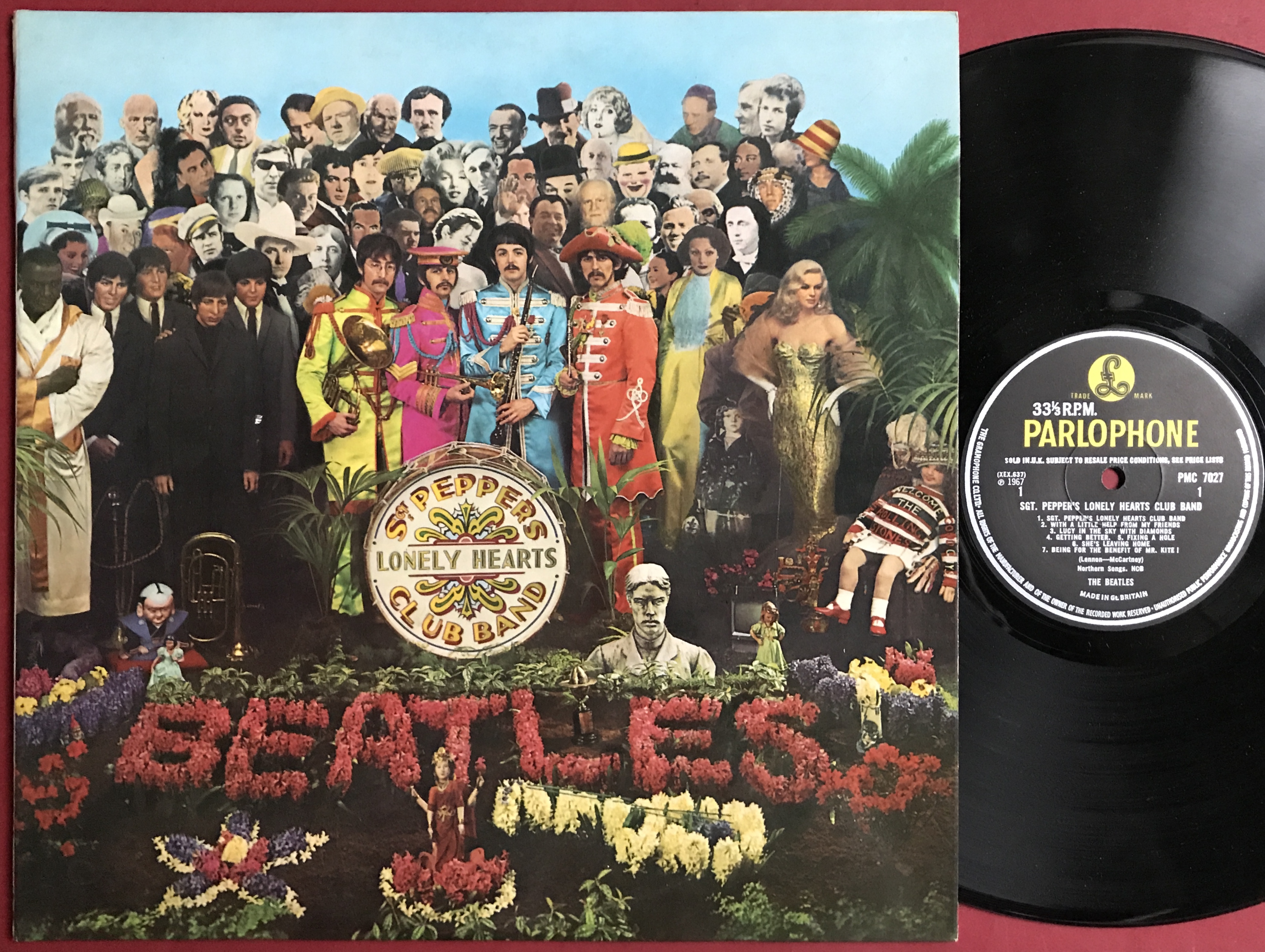 BEATLES - Sgt Peppers lonely hearts club band UK-orig MONO LP 1967 