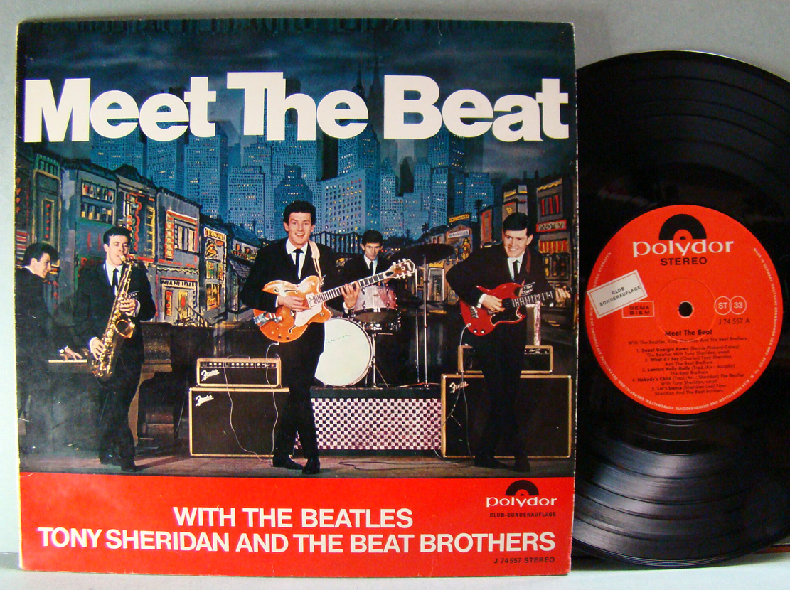 BEATLES / TONY SHERIDAN Meet the Beat 10" LP 1965