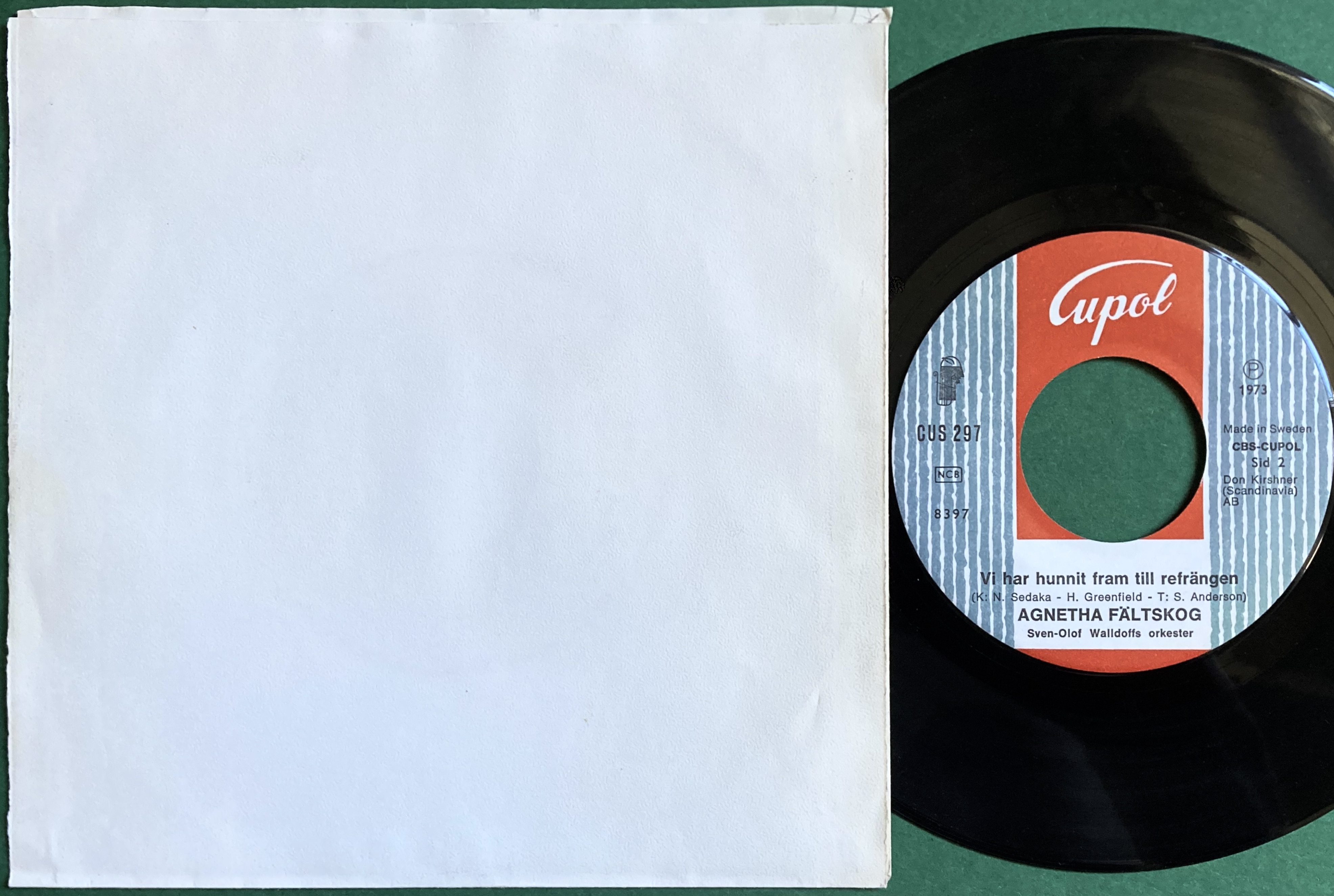 AGNETHA FÄLTSKOG - En sång om sorg och glädje Swe PS 1973 - 2