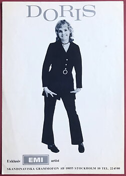 DORIS - EMI promo folder 1969