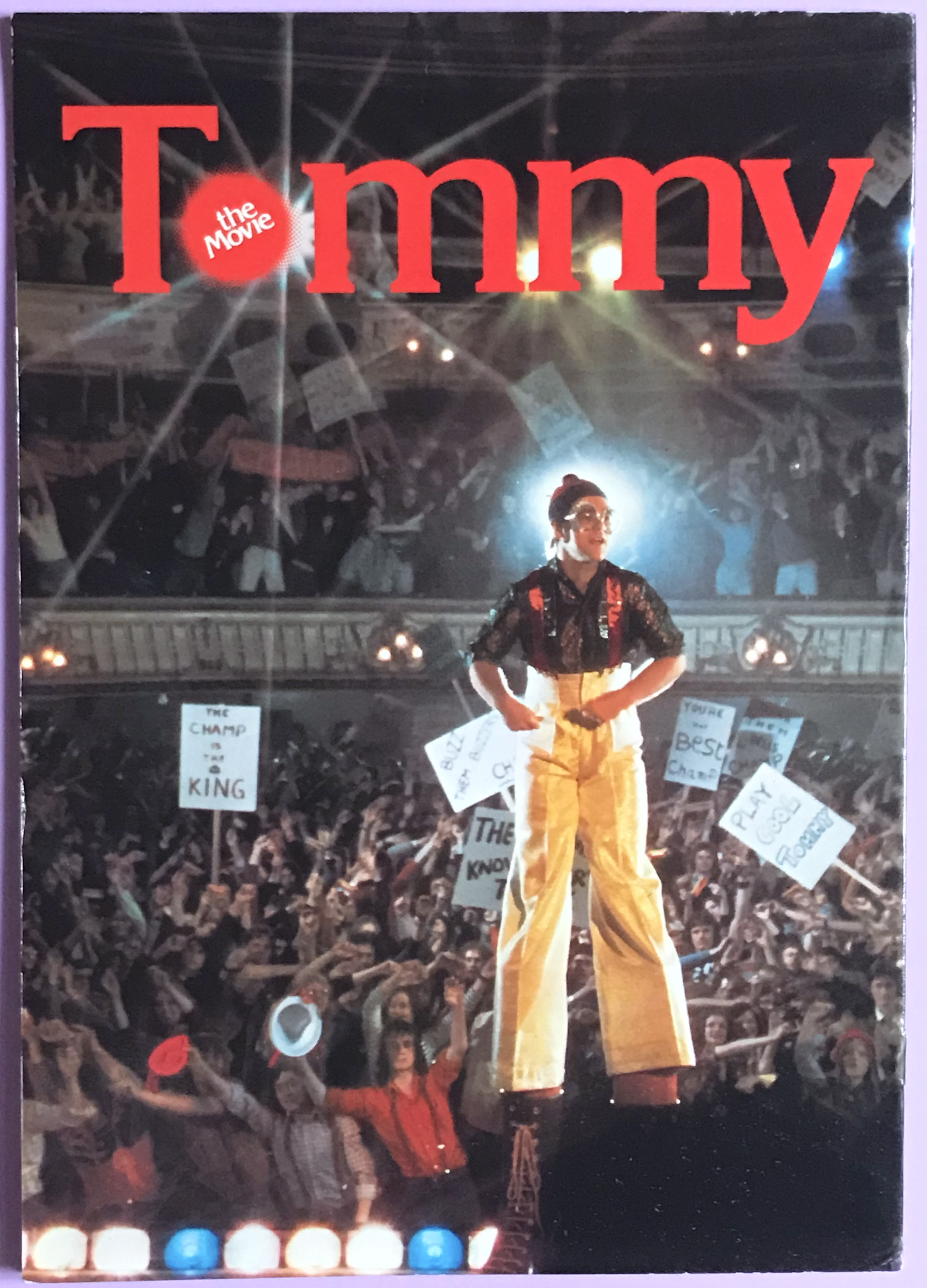 THE WHO - Tommy Souvenirprogram 1975 - 2