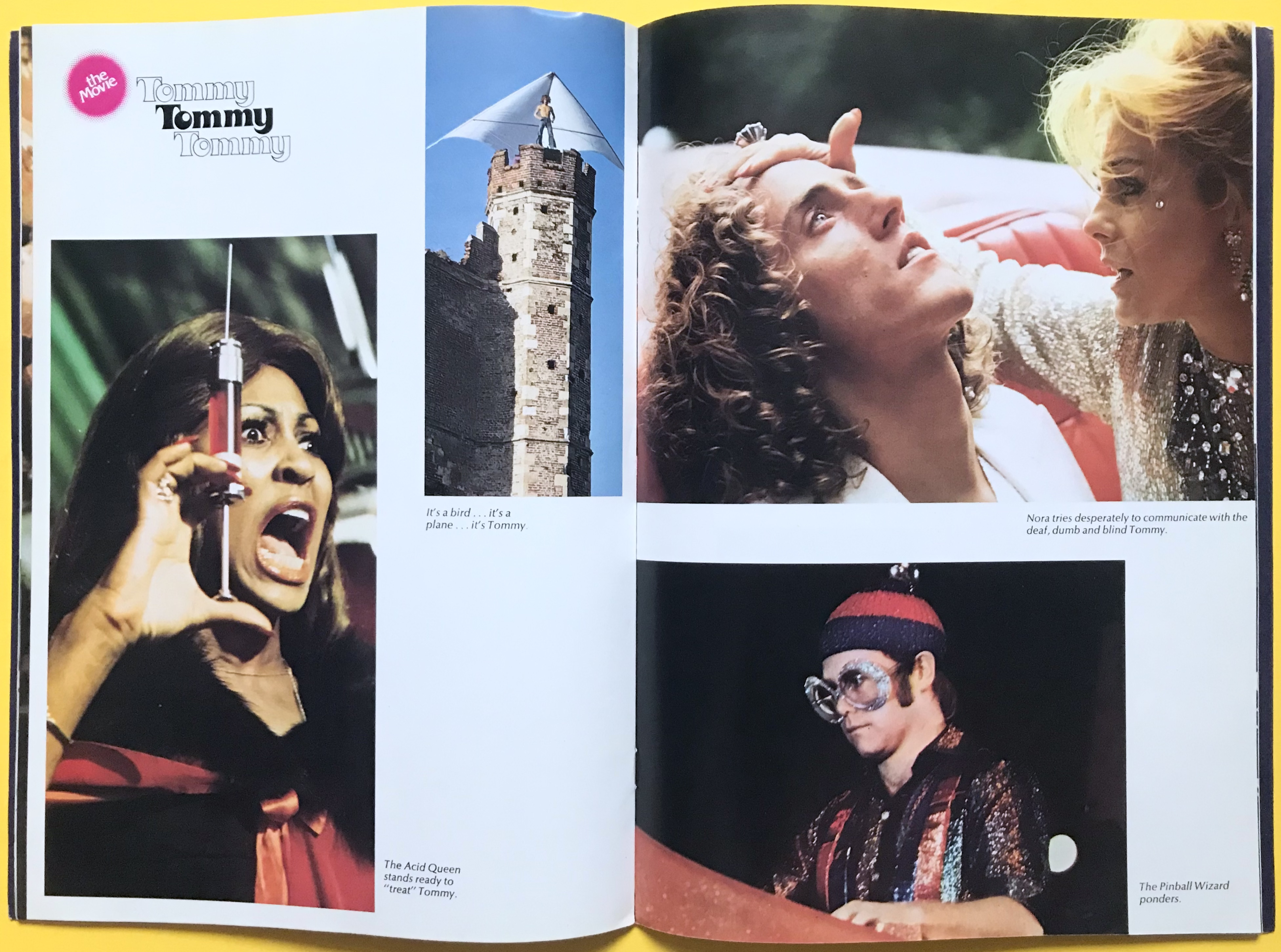 THE WHO - Tommy Souvenirprogram 1975 - 7