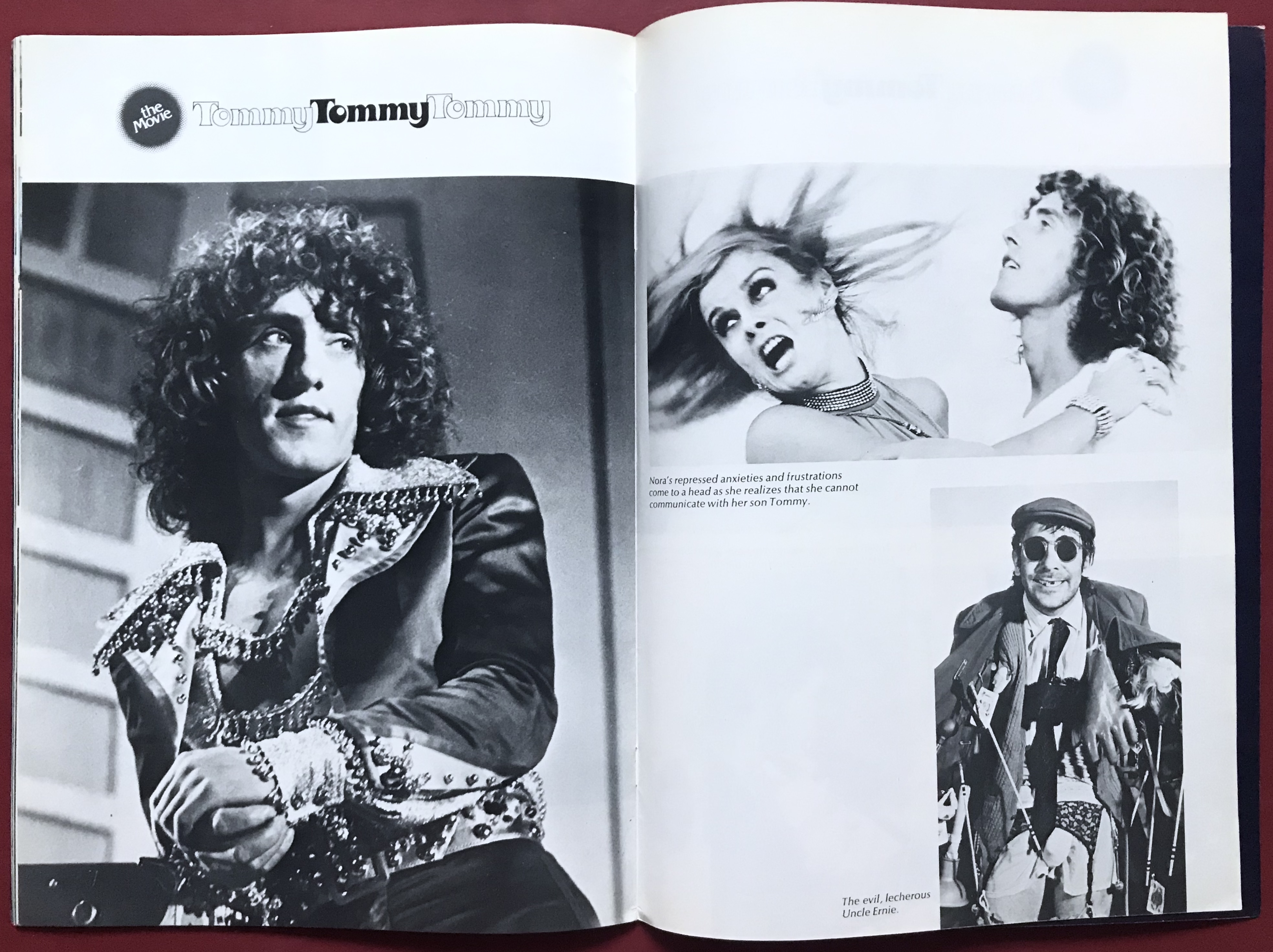 THE WHO - Tommy Souvenirprogram 1975 - 8