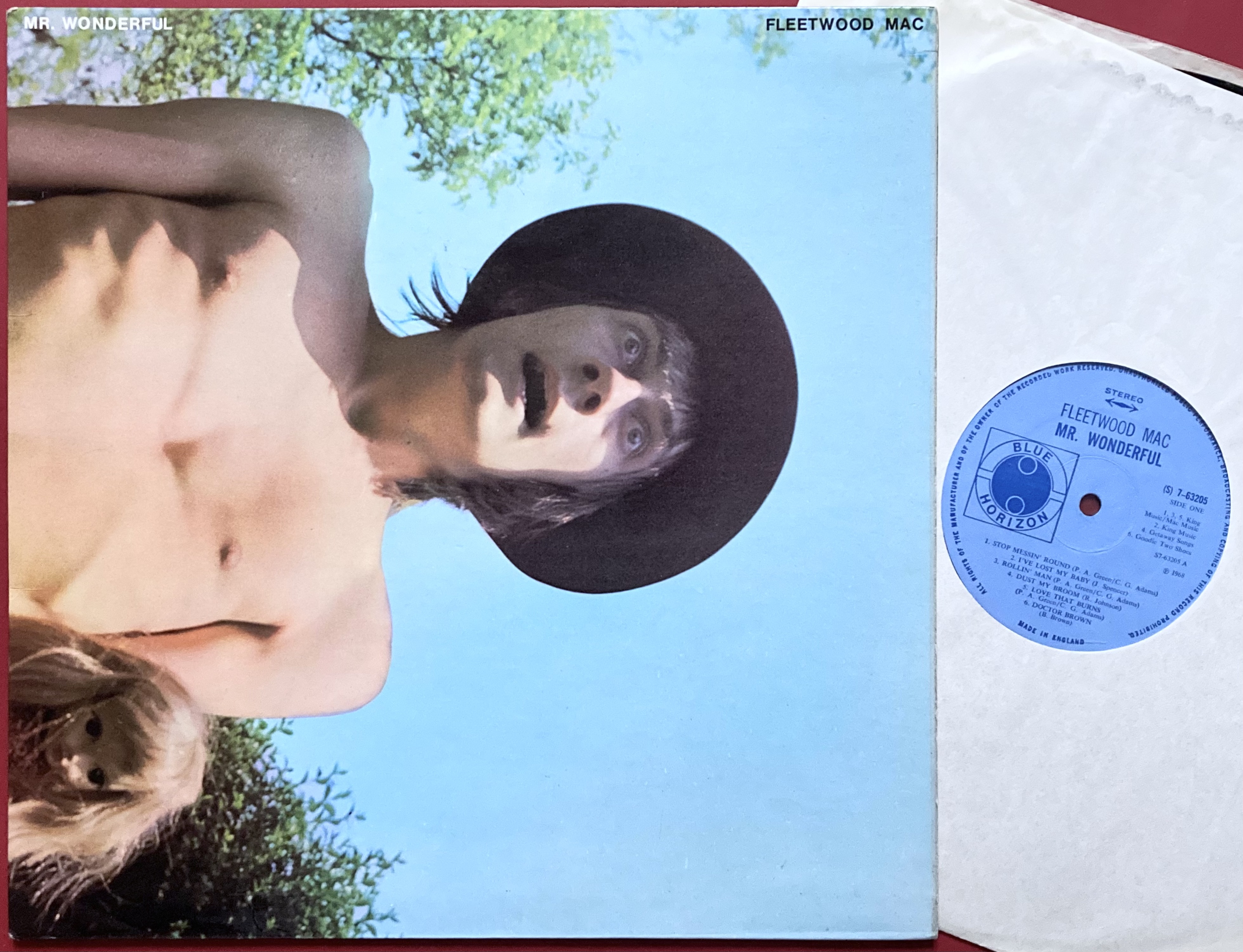 Nostalgipalatset FLEETWOOD MAC Mr. Wonderful UK orig LP 1968