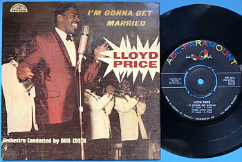 LLOYD PRICE - I´m gonna get married +3 Swe EP 1959