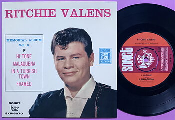 RITCHIE VALENS - Memorial album Vol. 3 Swe EP 1964