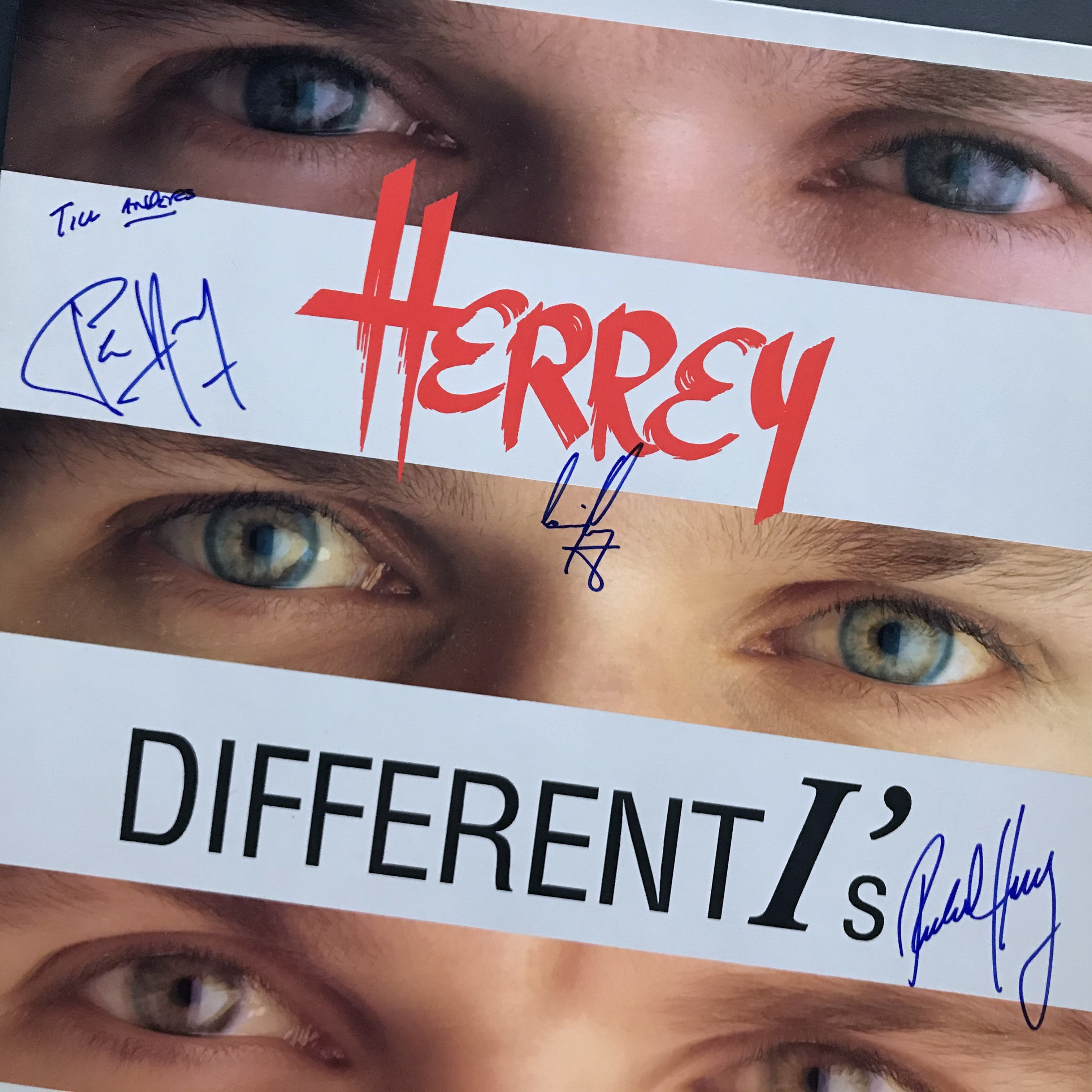 HERREY´S / HERREY - Different I´s SIGNED LP 1986 - 2