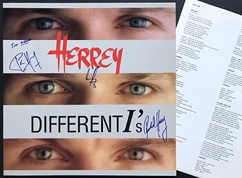 HERREY´S / HERREY - Different I´s SIGNERAD LP 1986