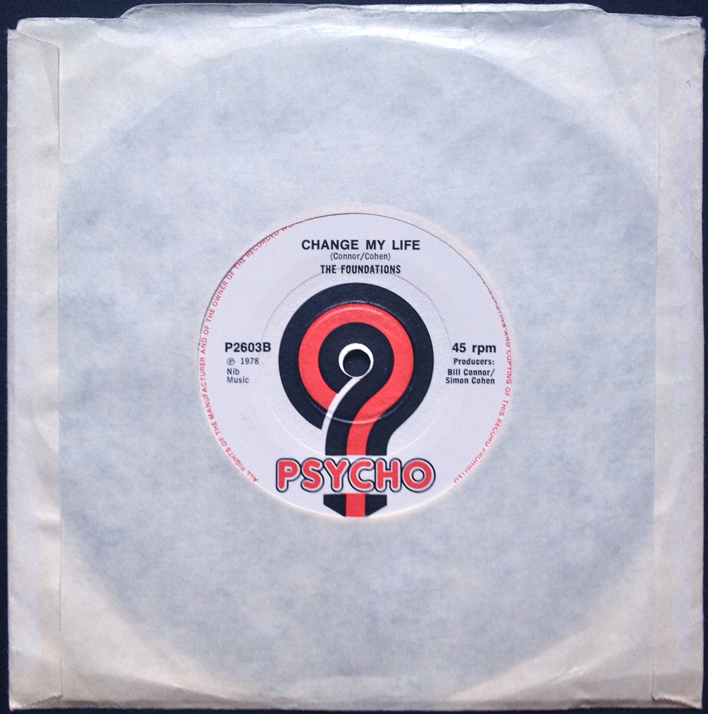FOUNDATIONS - Closer to loving you / Change my life NORTHERN SOUL 7" UK-orig 1978 - 2