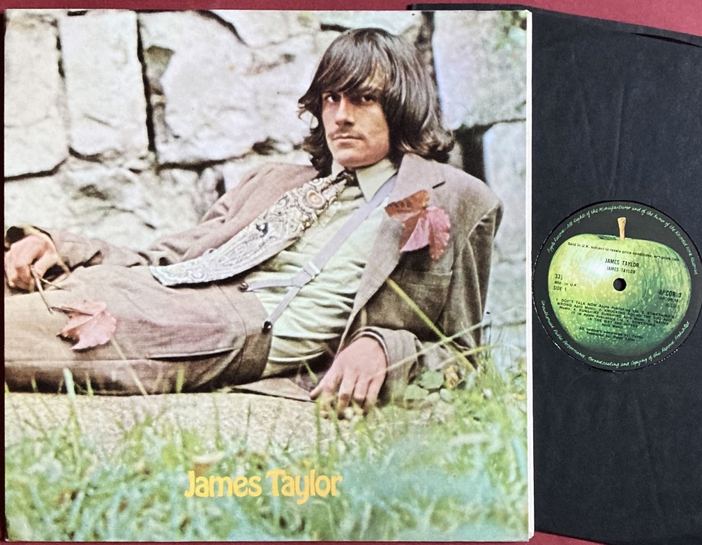 JAMES TAYLOR - "same" UK-orig MONO LP 1968