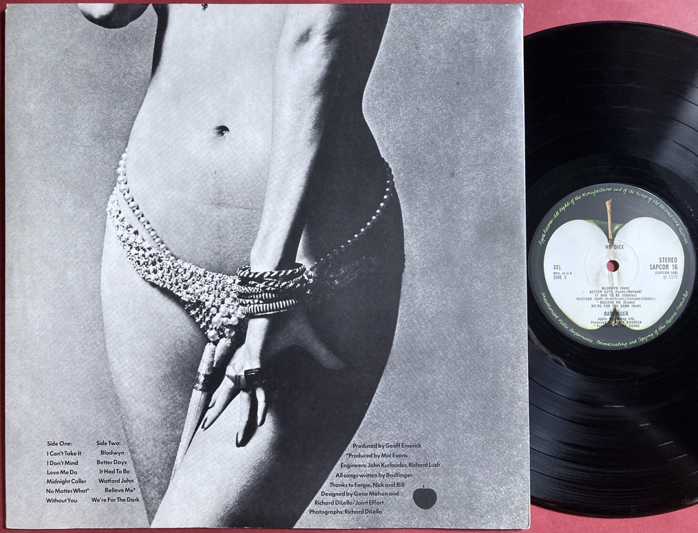BADFINGER - No dice UK-orig LP 1970 - 2