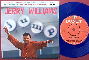 JERRY WILLIAMS - Dangerous happiness +3 Swe EP 1964
