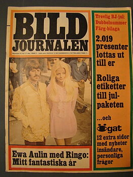 BILDJOURNALEN nr 51/52 1968 BEATLES / Ringo