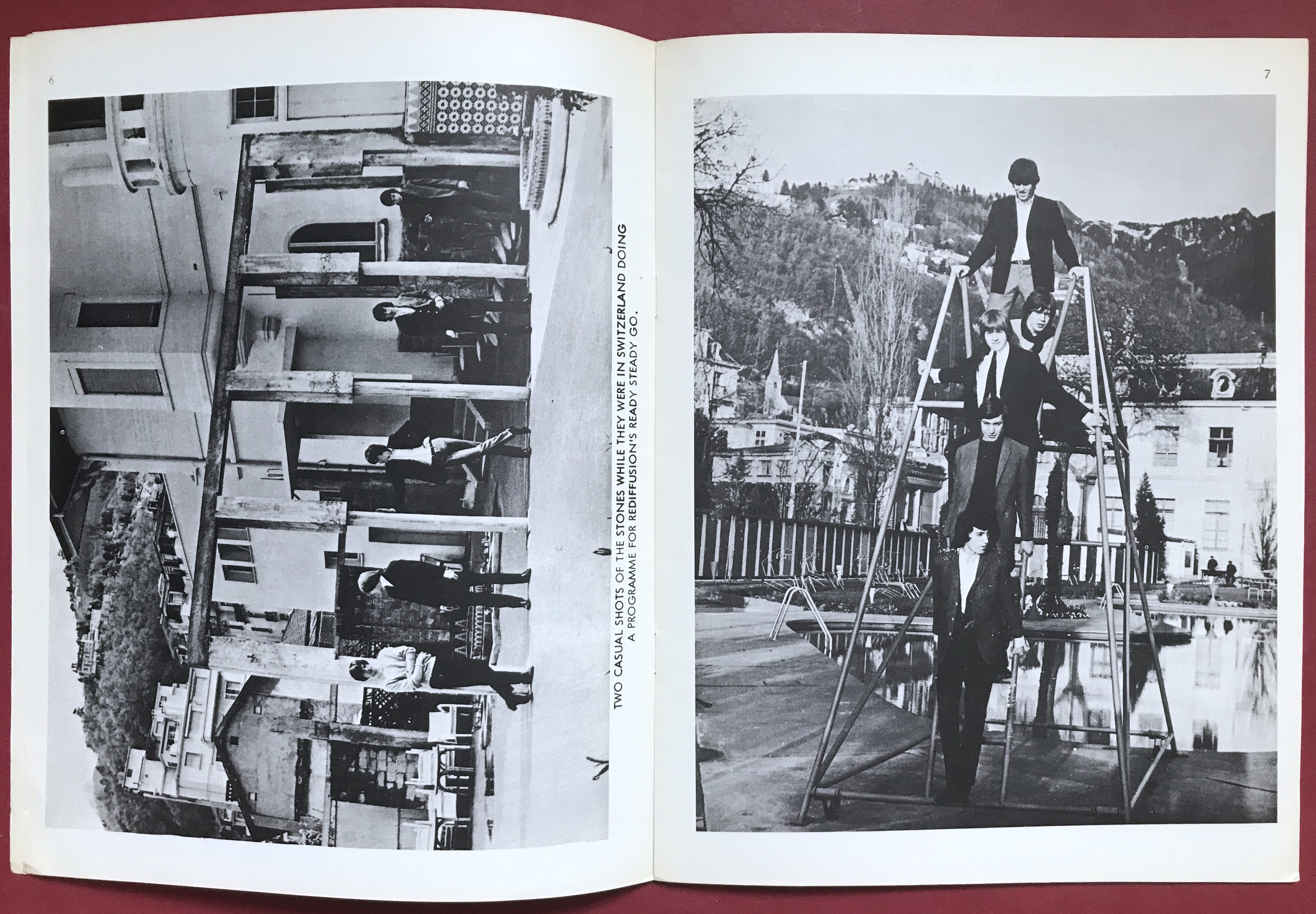 ROLLING STONES - Album of song hits with photographs 1964 PINK - 4