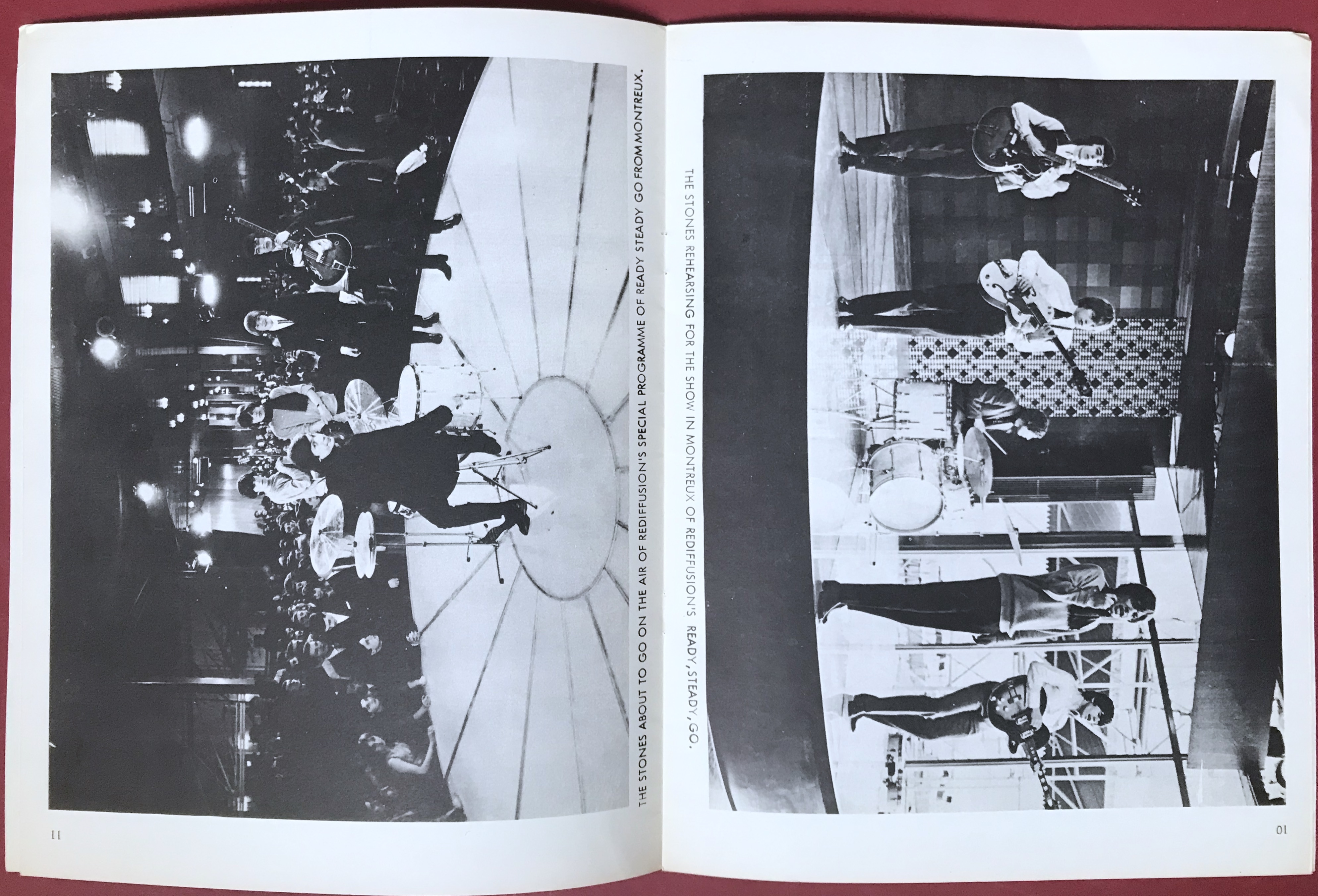 ROLLING STONES - Album of song hits with photographs 1964 PINK - 5