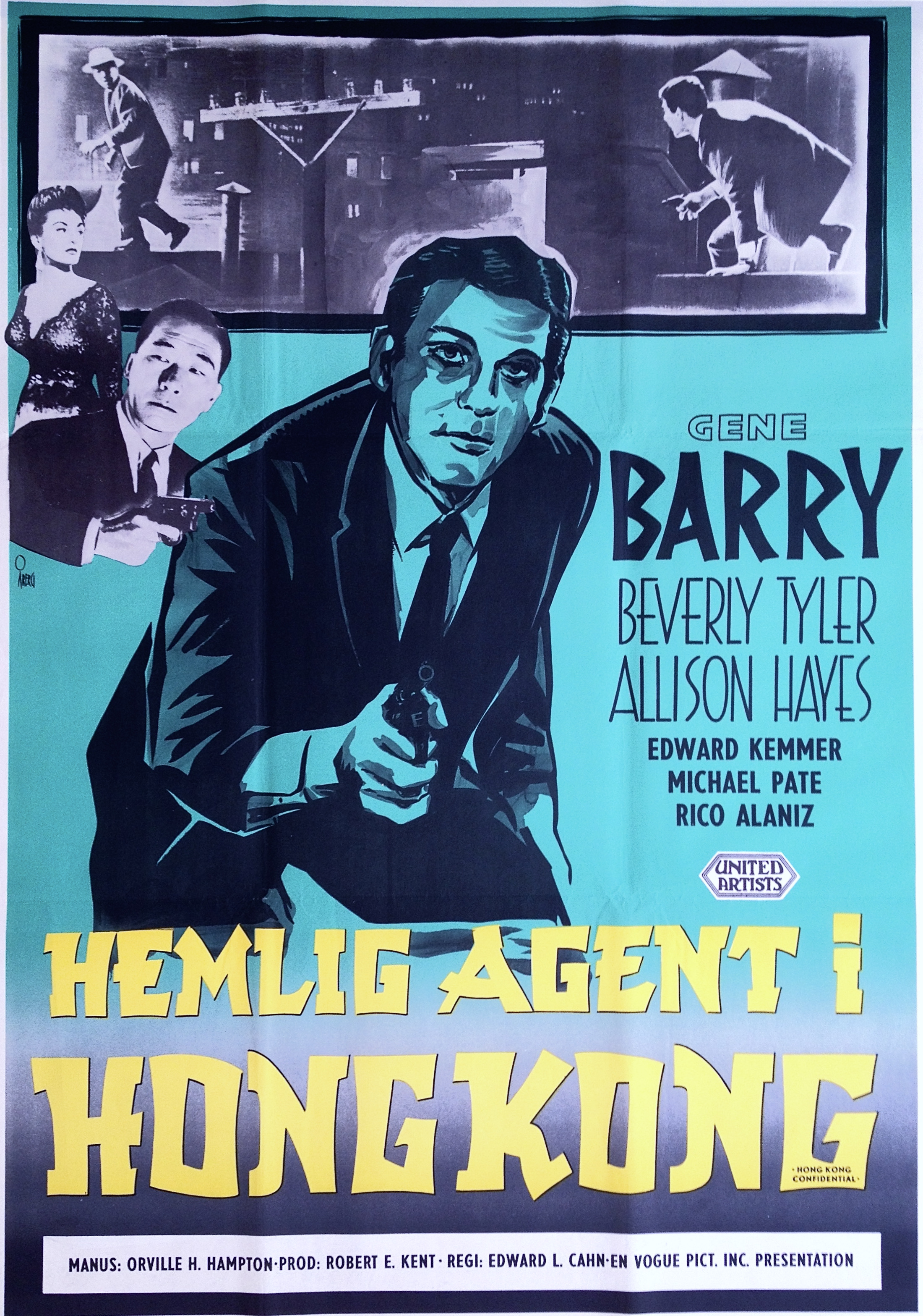 HEMLIG AGENT I HONG KONG (1958)