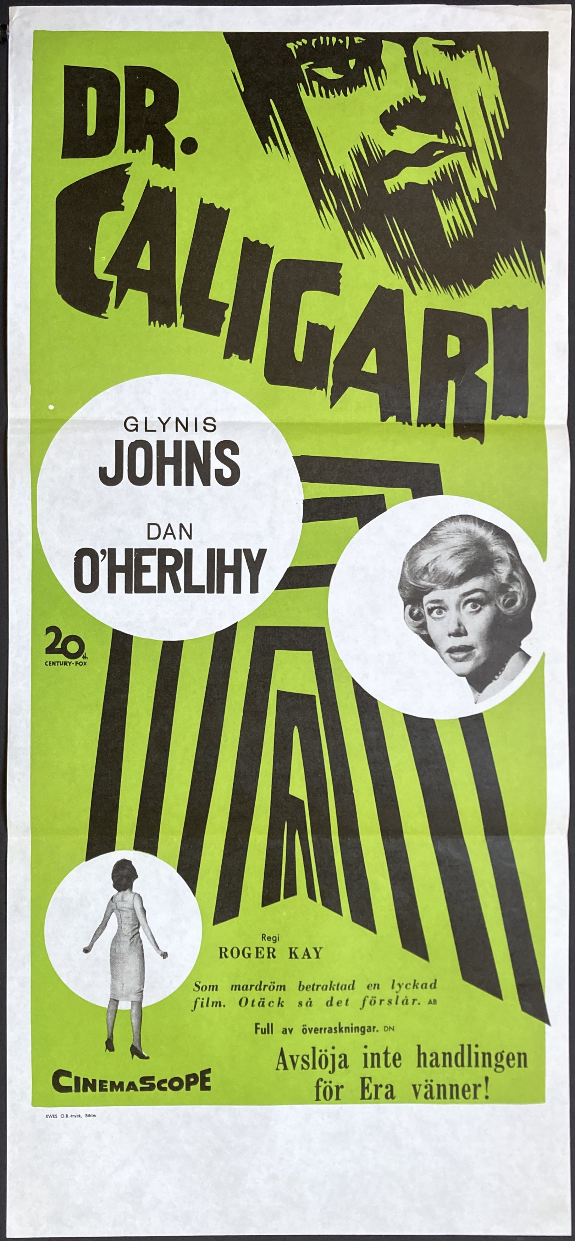THE CABINET OF CALIGARI (1962)