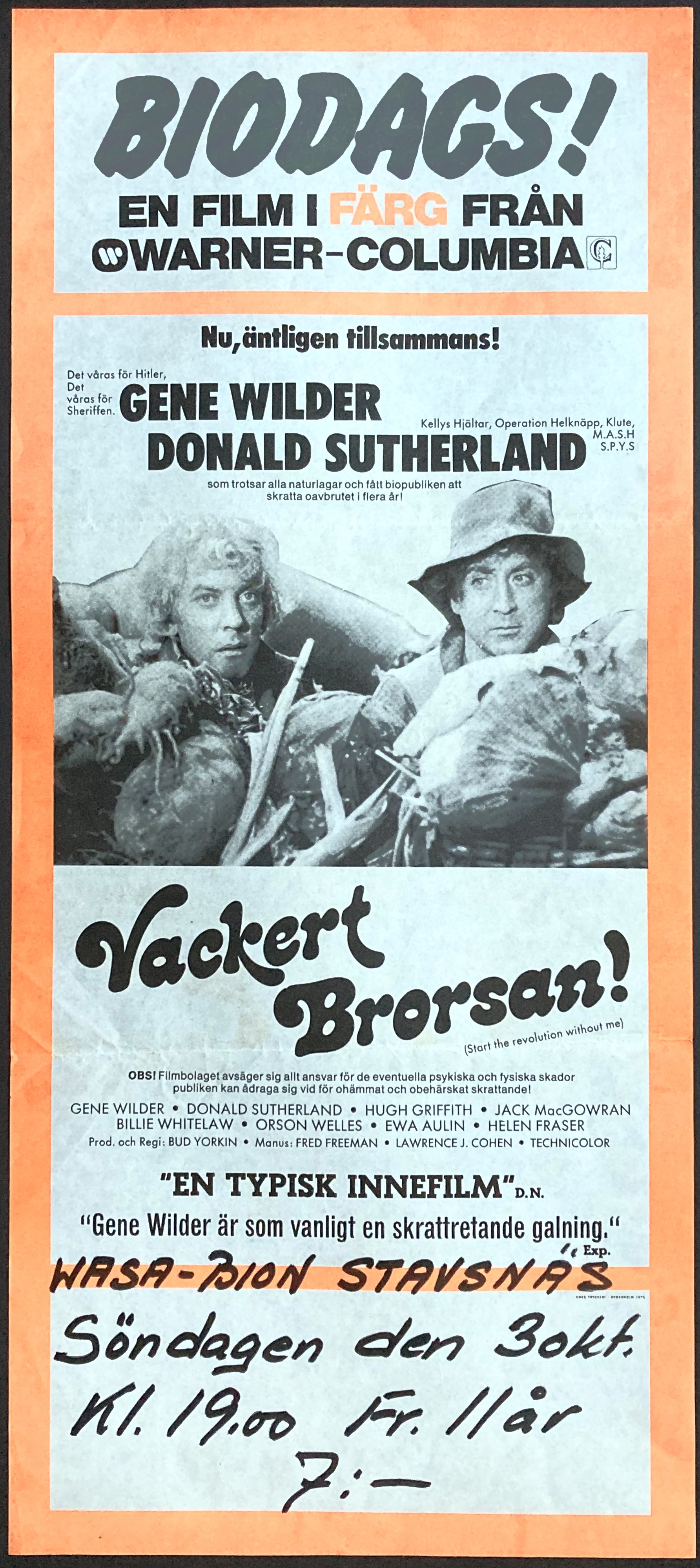 VACKERT, BRORSAN! (1970)