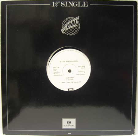 Fredriksson, Marie - Het vind Promotion maxi-single 12" 1984