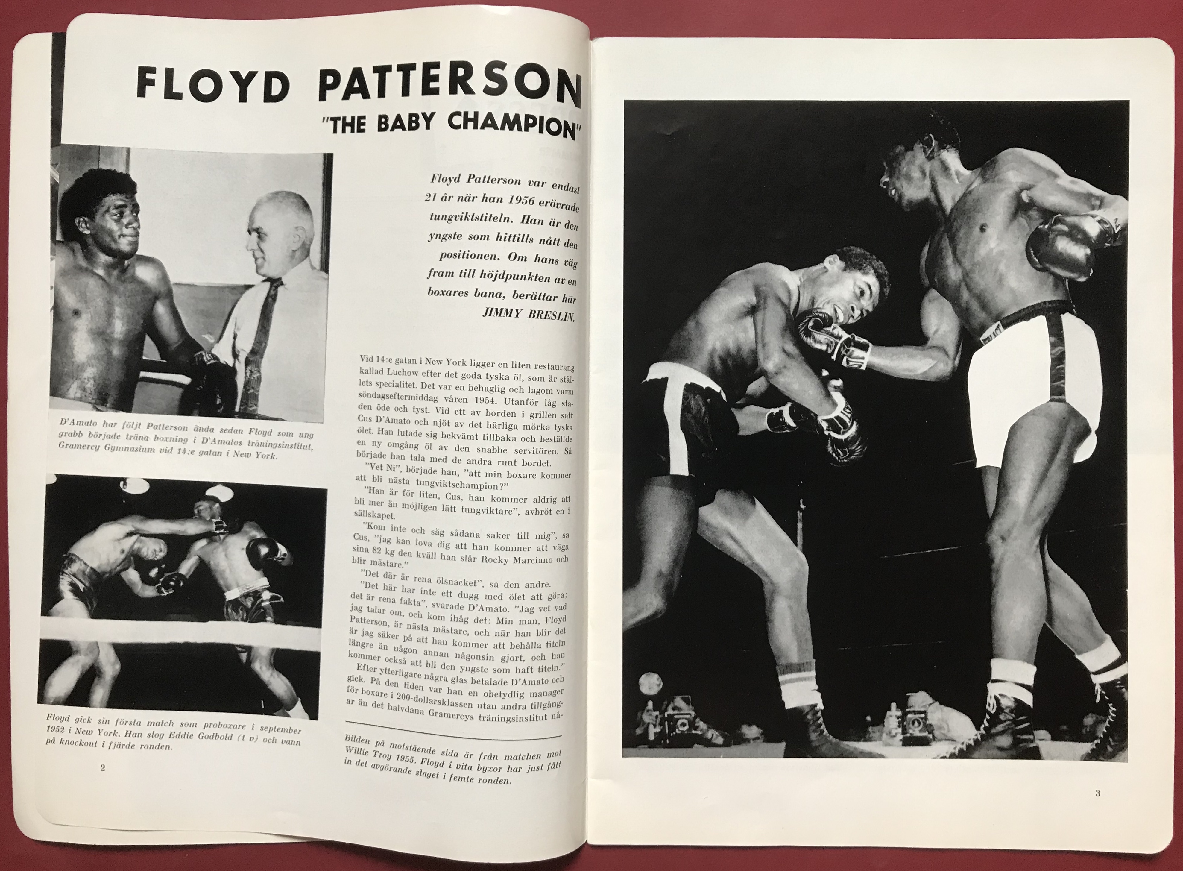 RUTER PRESS - Nr 1 1959 Floyd Patterson omslag - 3
