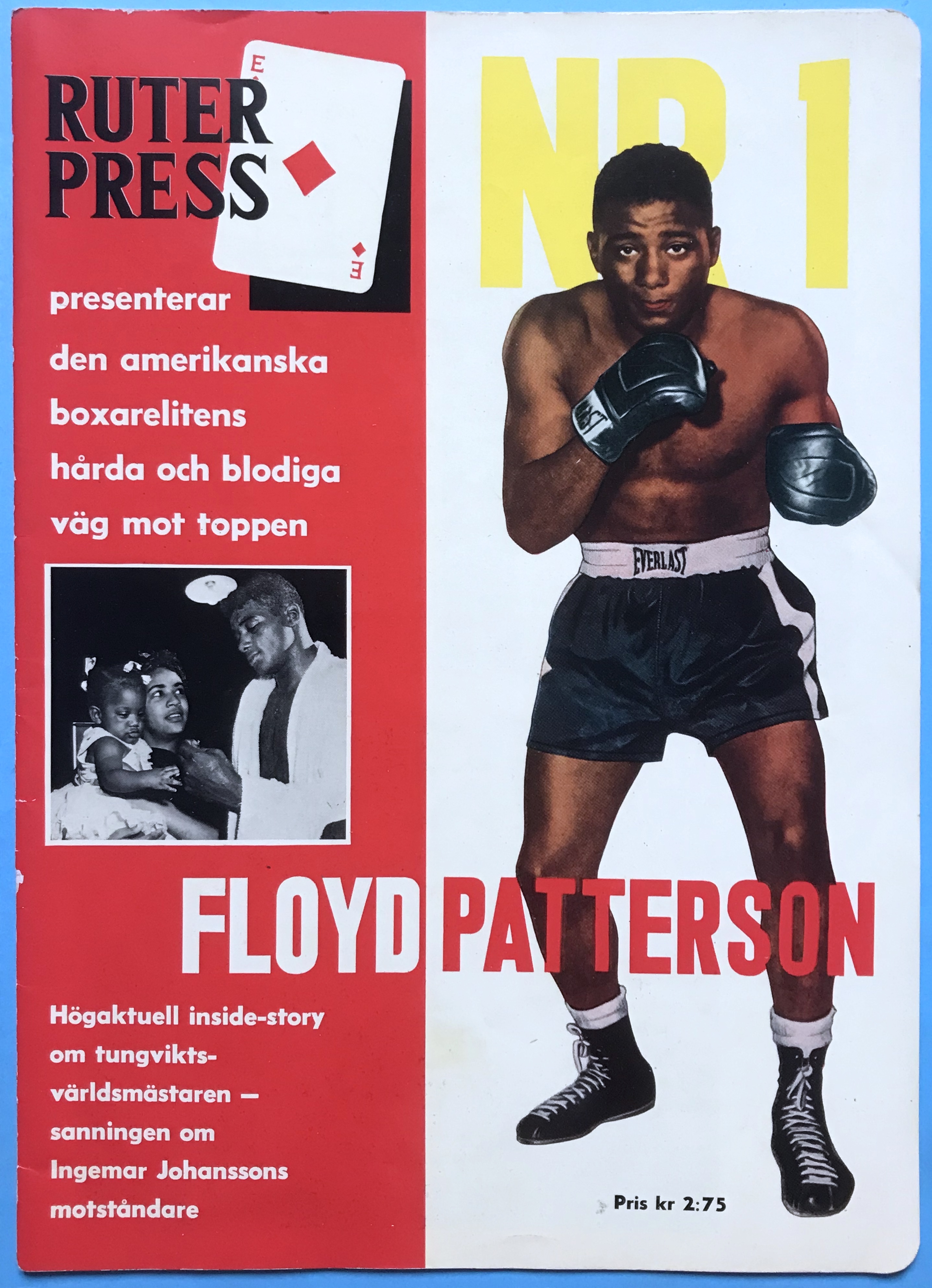 RUTER PRESS - Nr 1 1959 Floyd Patterson omslag