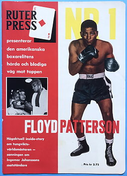 RUTER PRESS - Nr 1 1959 Floyd Patterson omslag