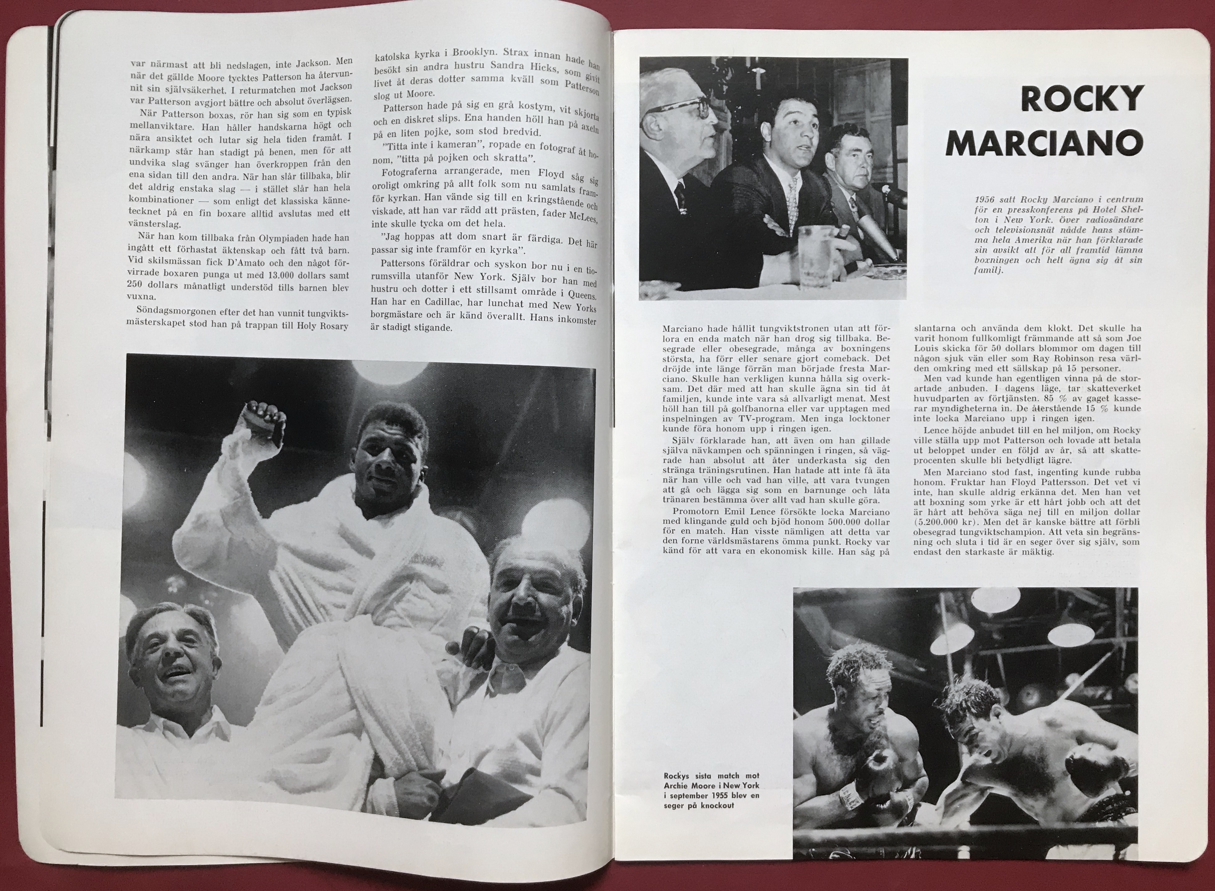 RUTER PRESS - Nr 1 1959 Floyd Patterson omslag - 4