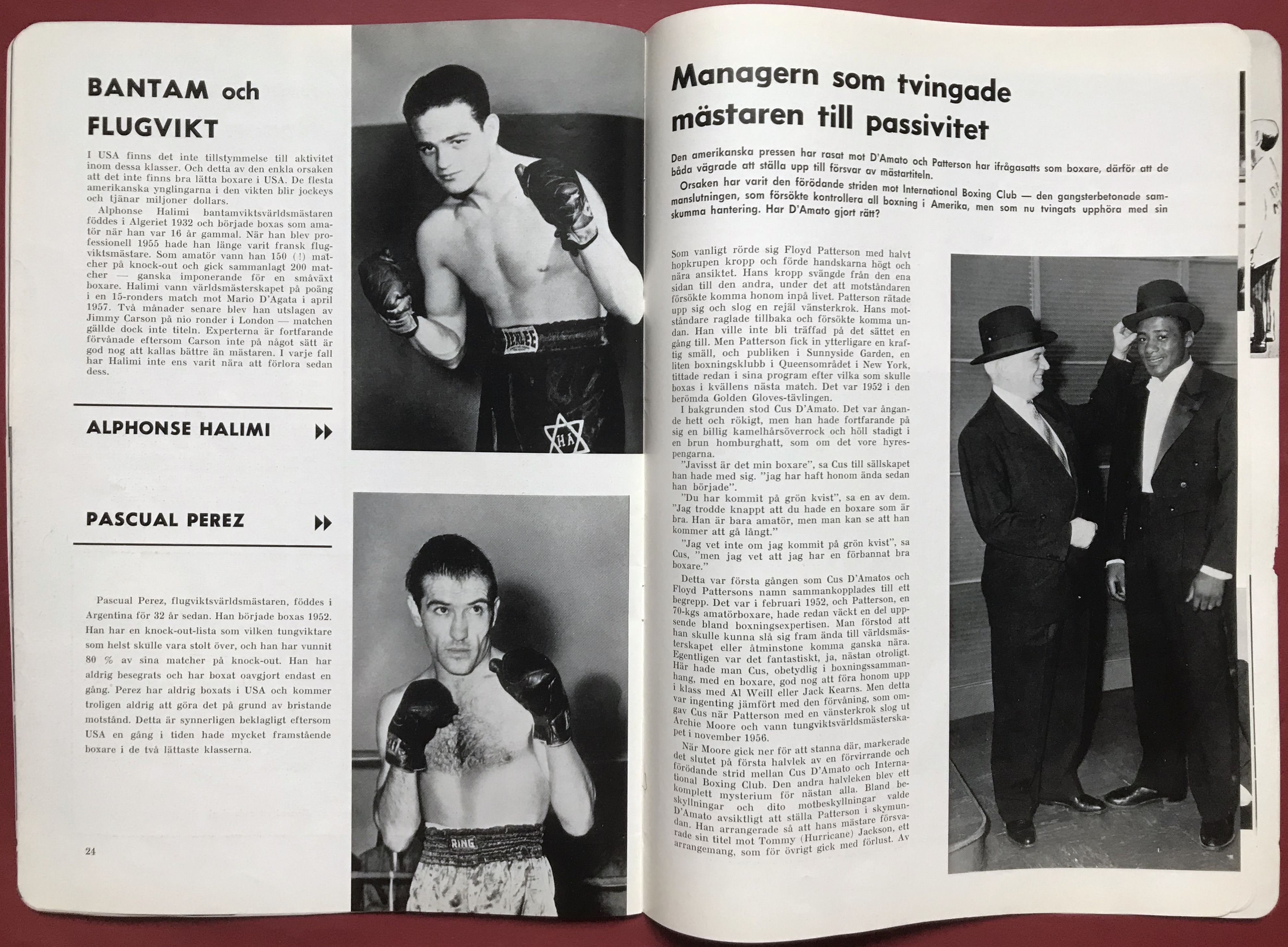 RUTER PRESS - Nr 1 1959 Floyd Patterson omslag - 6