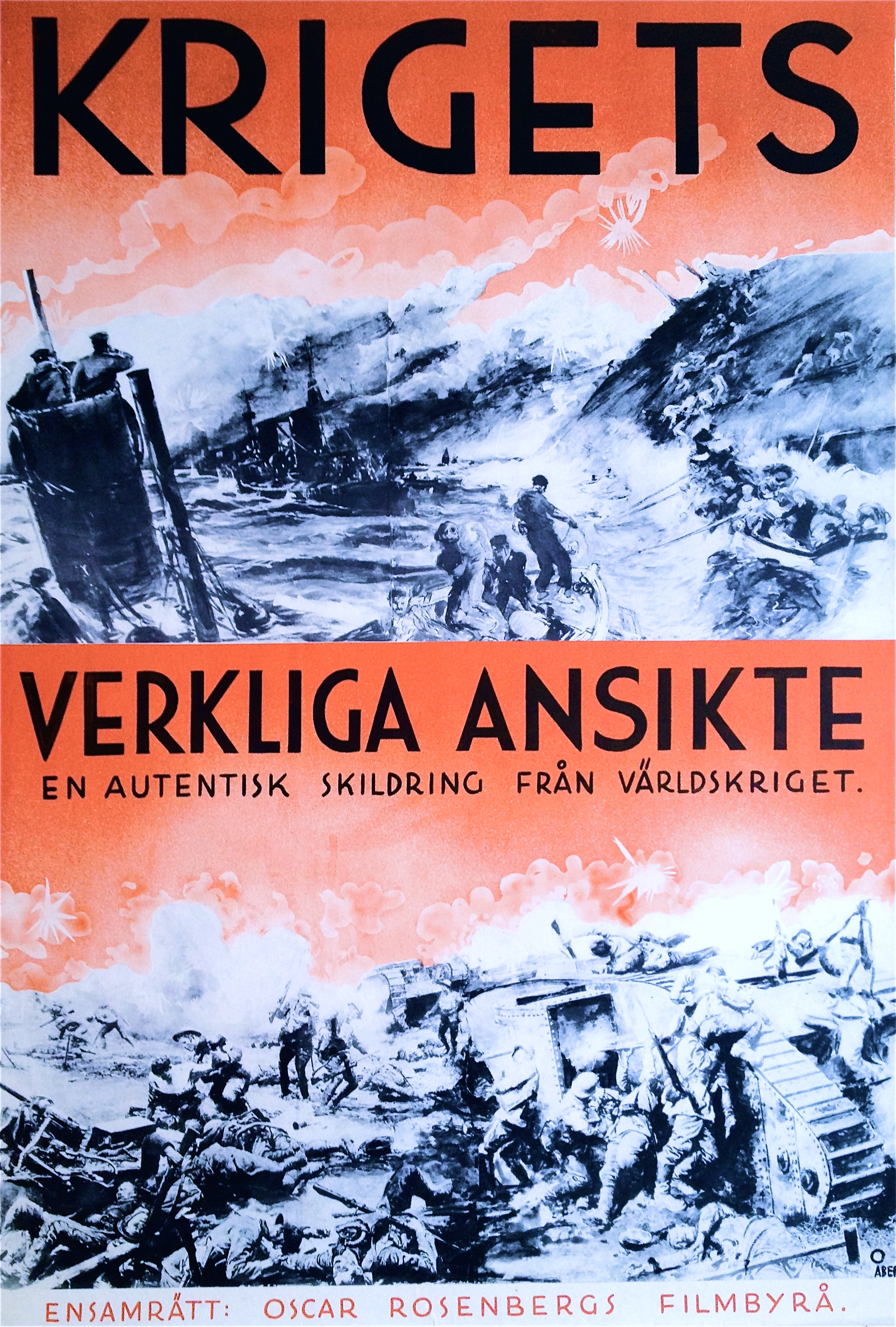 KRIGETS VERKLIGA ANSIKTE (1929)