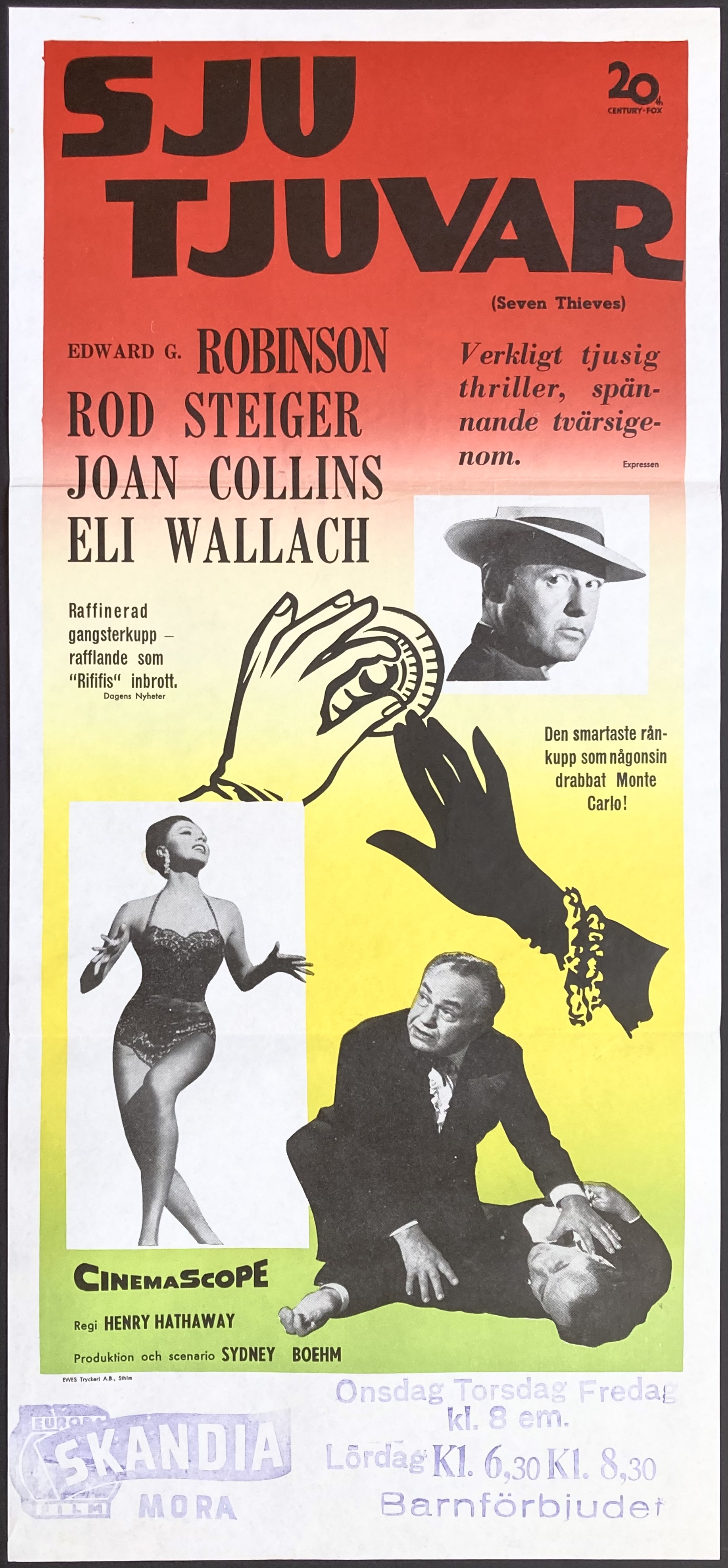 SEVEN THIEVES (1960)