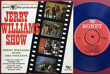 JERRY WILLIAMS - Show SUZIE & VIOLENTS Swe EP 1964