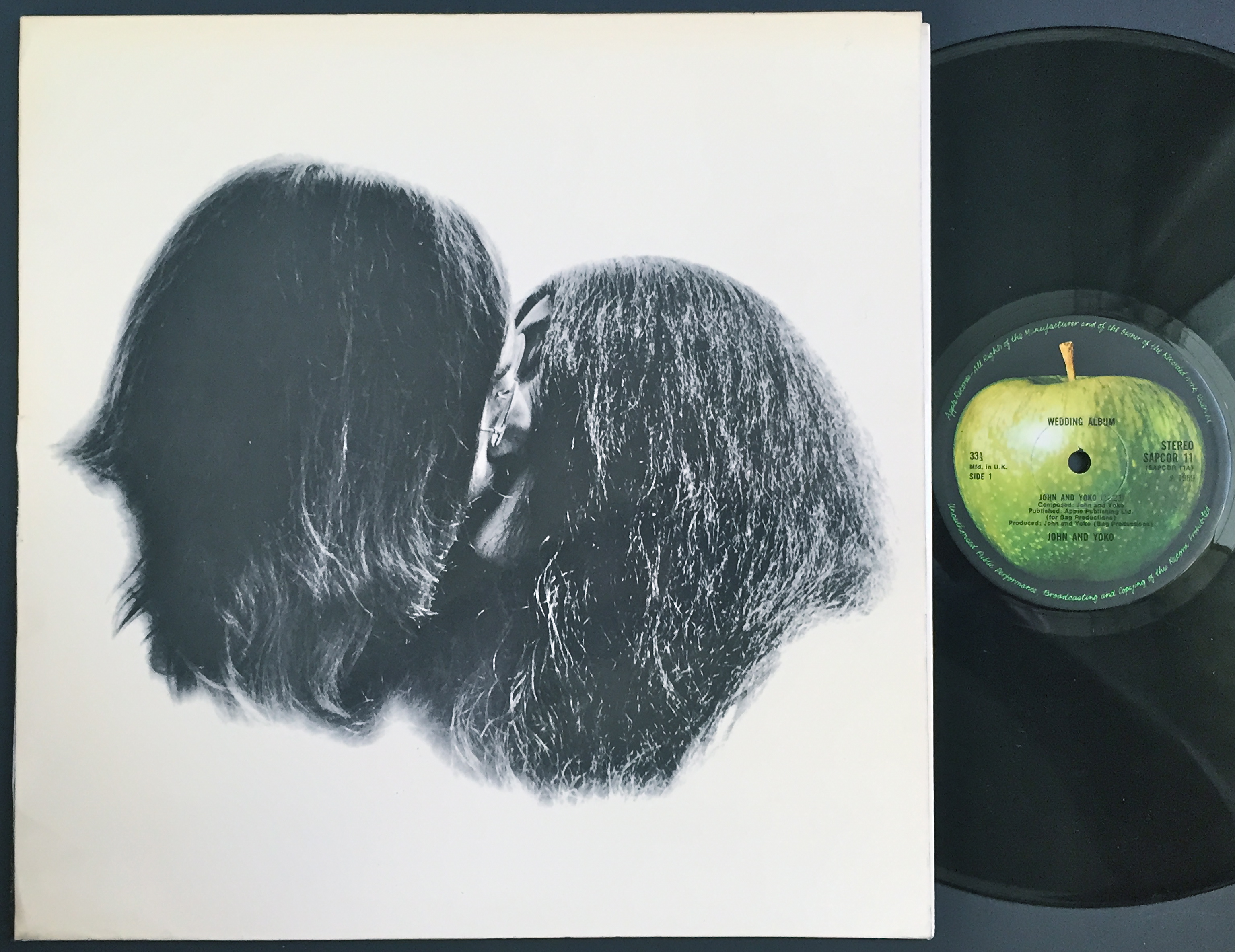 Nostalgipalatset - JOHN LENNON & YOKO ONO - Wedding album UK-orig