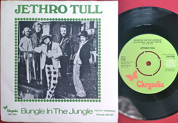 JETHRO TULL - Bungle in the jungle Swe PS 1972