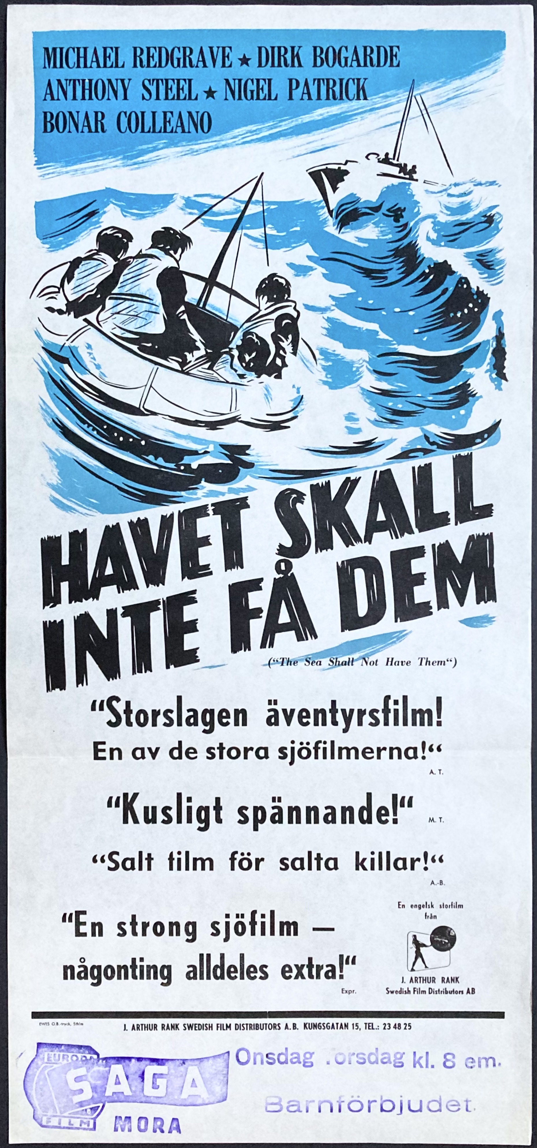THE SEA SHALL NOT HAVE THEM (1954)
