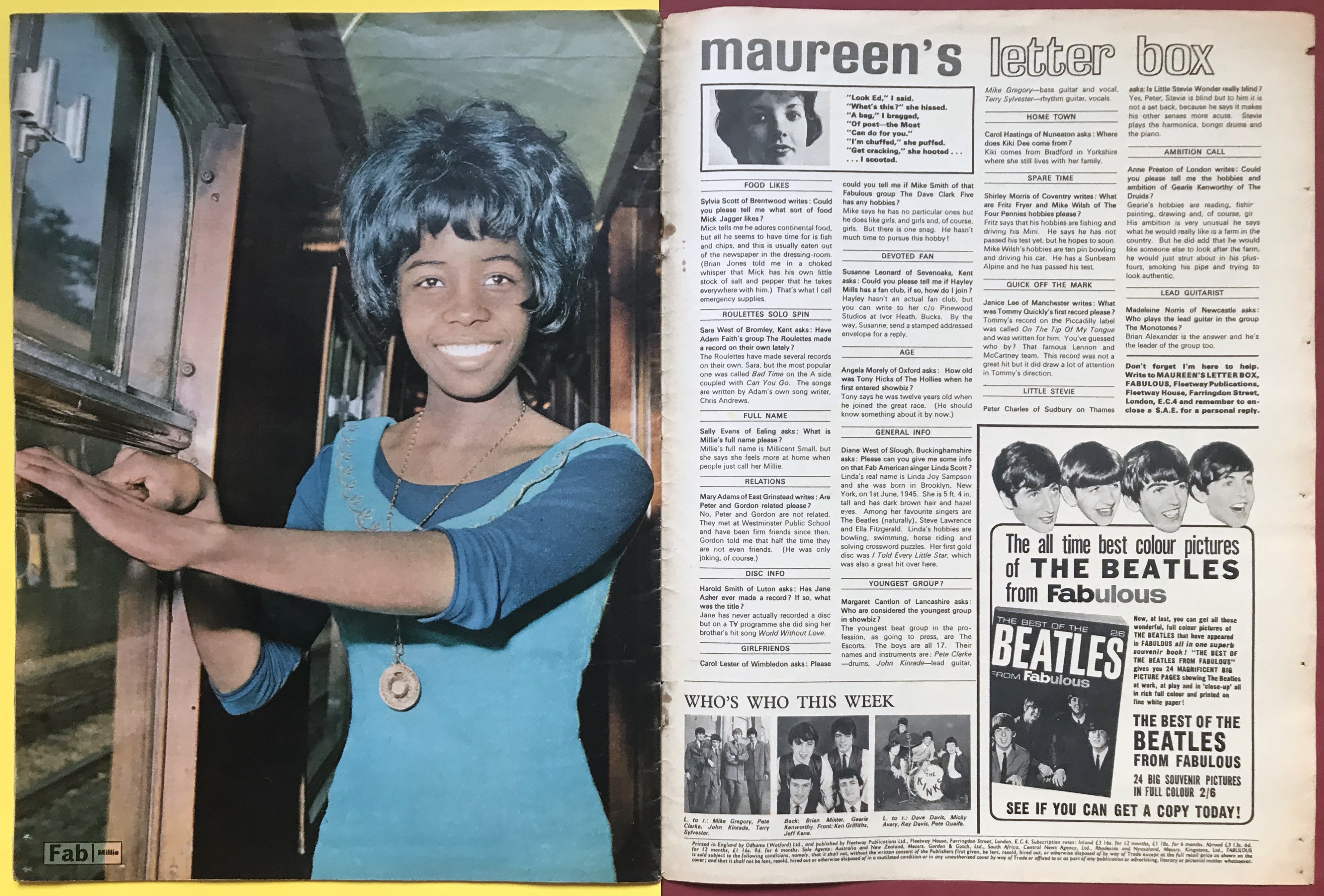 FABULOUS - 4th July 1964 ROLLING STONES / Mick cover - 7
