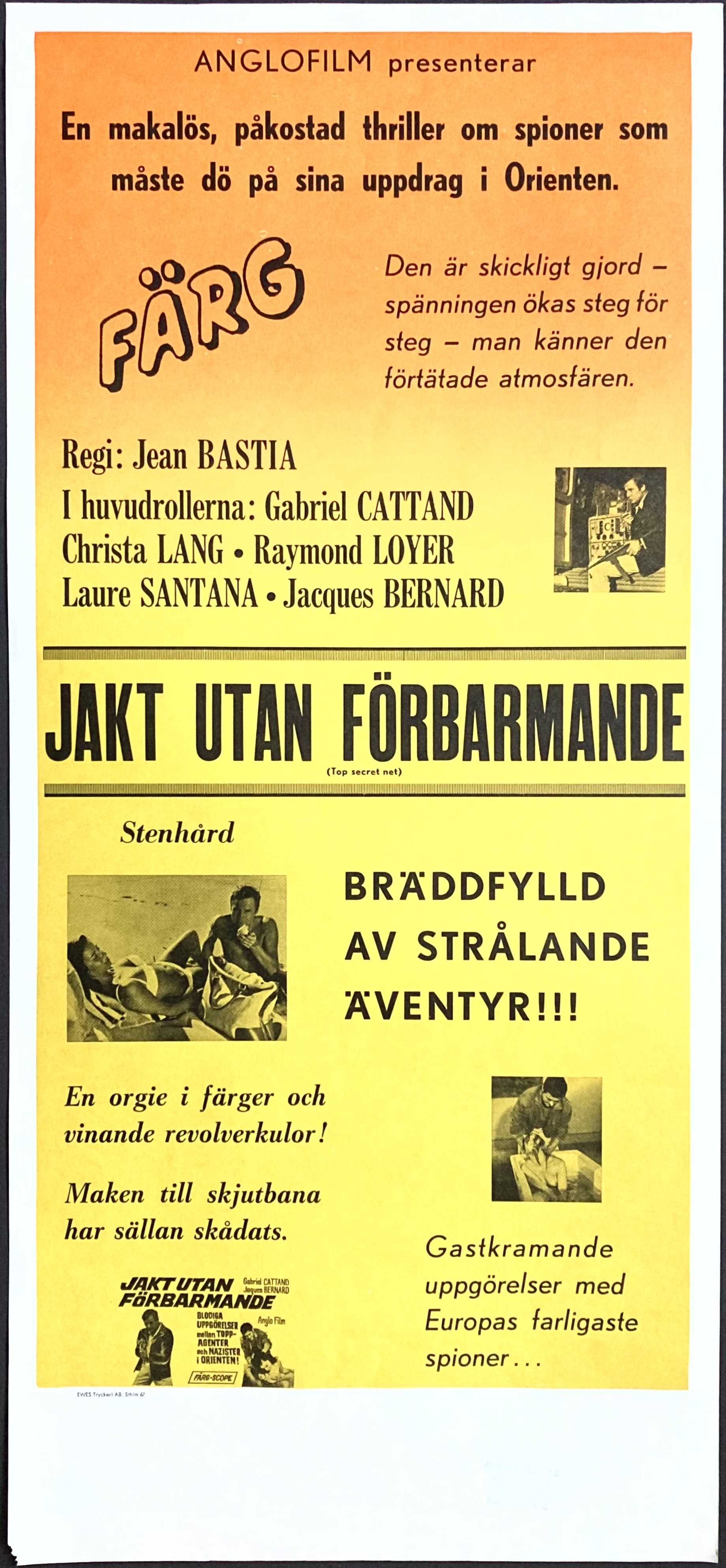 RÈSEAU SECRET (1967)