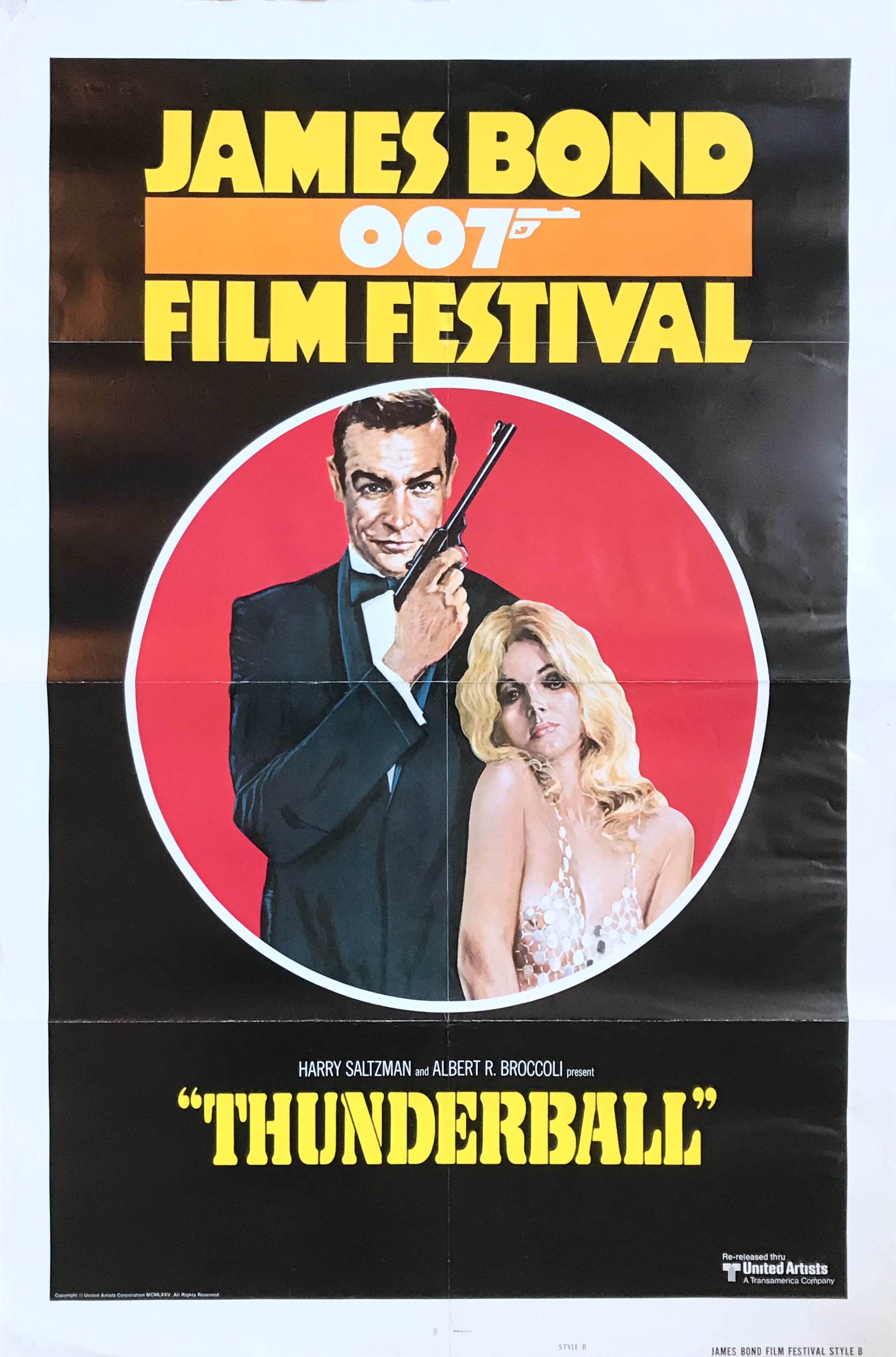 JAMES BOND - THUNDERBALL / OO7 FILMFESTIVAL (1975)