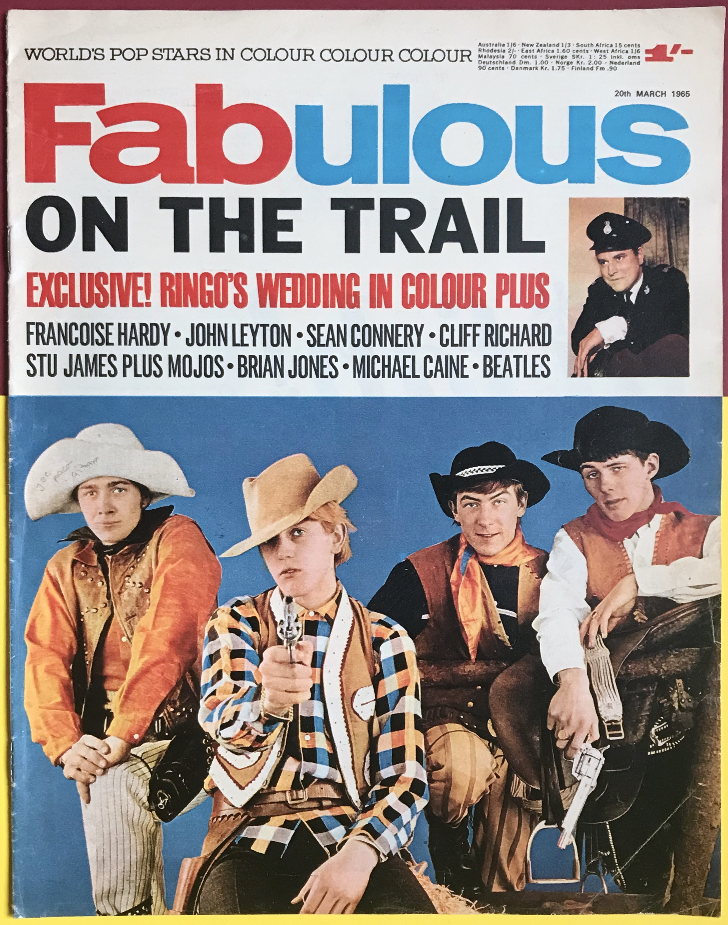 FABULOUS - 20:e mars 1965 MOJOS omslag