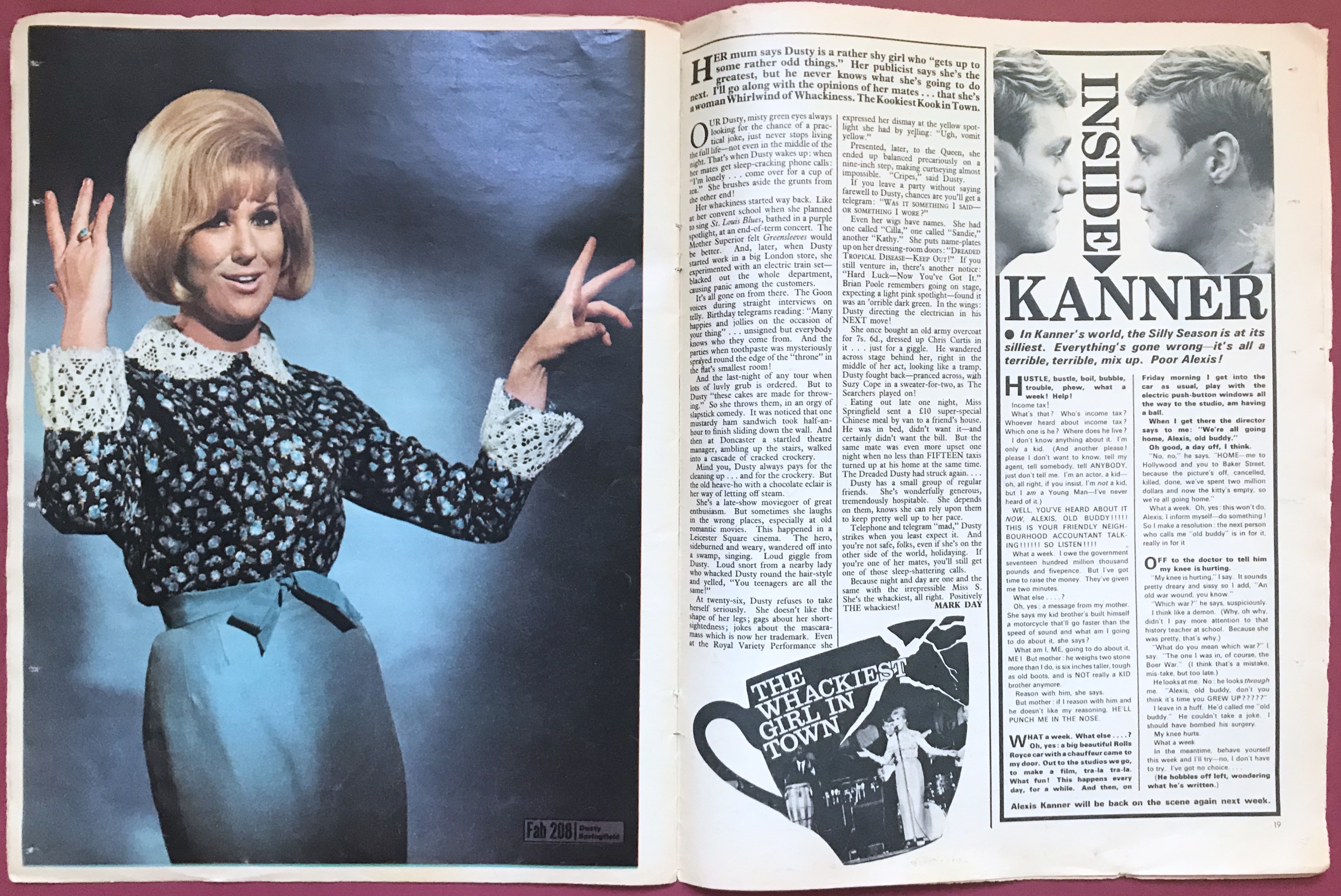FABULOUS 208 - 27th Aug 1966 Scott Walker cover - 7