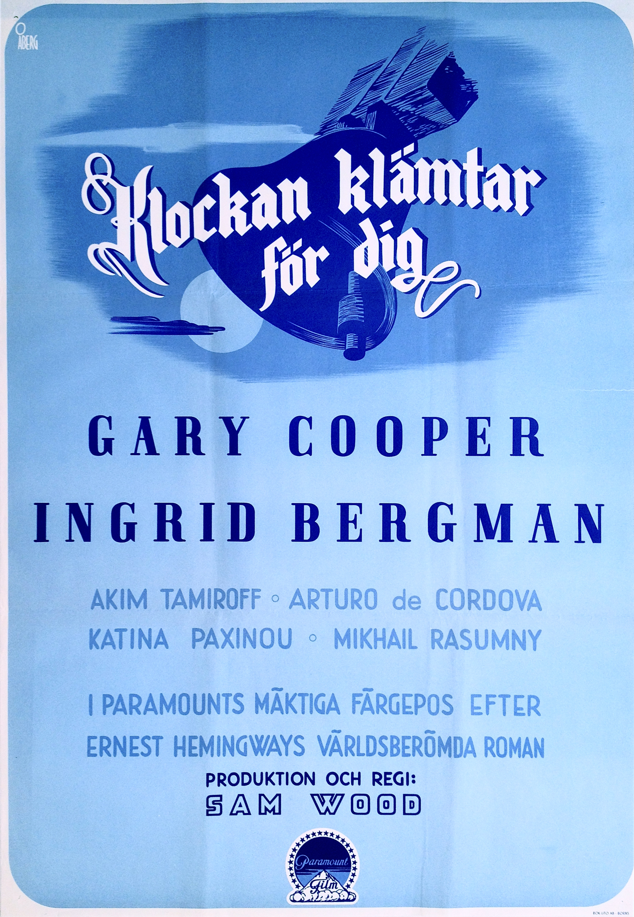 KLOCKAN KLÄMTAR FÖR DIG (1943)