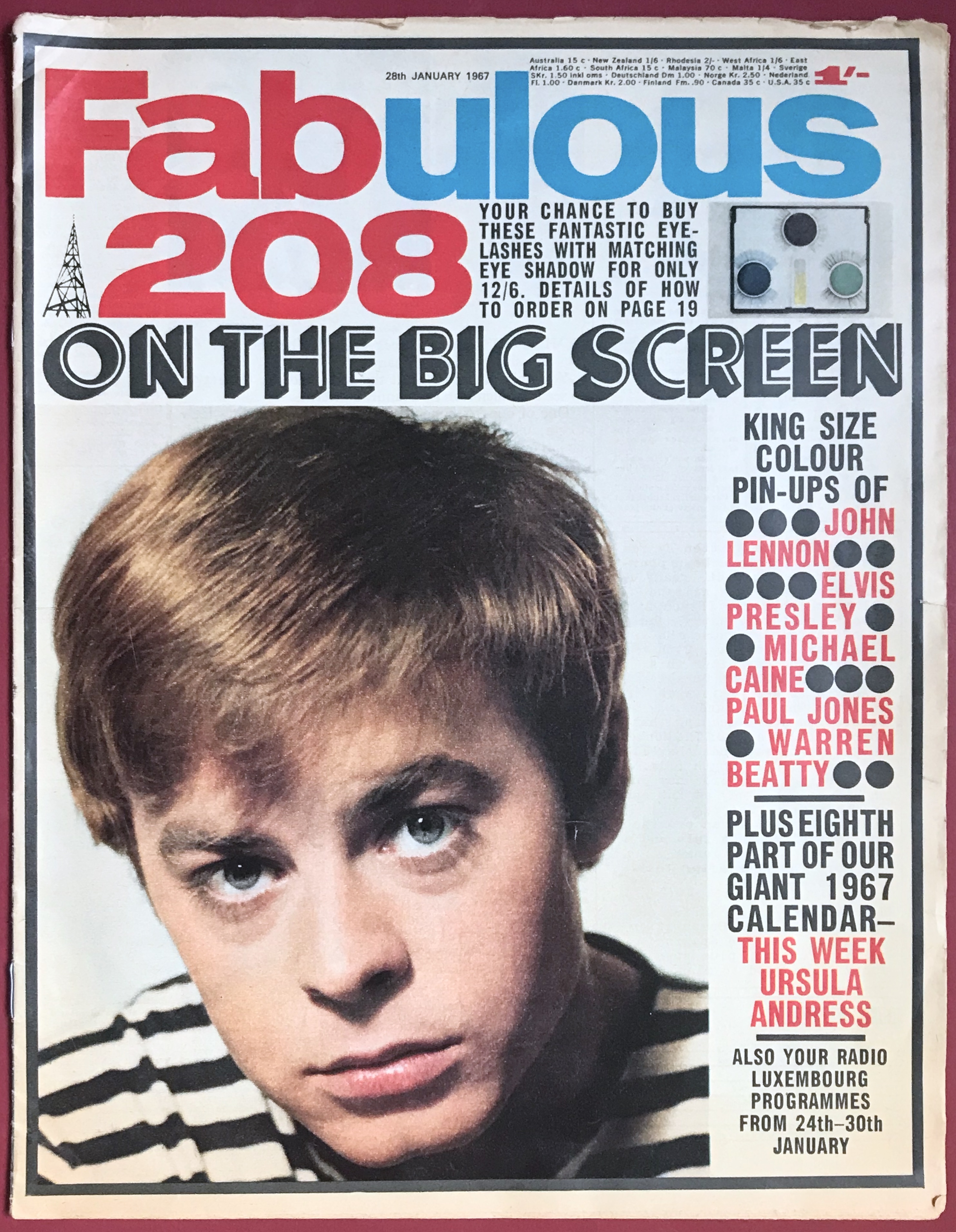 FABULOUS 208 - 28th Jan 1967