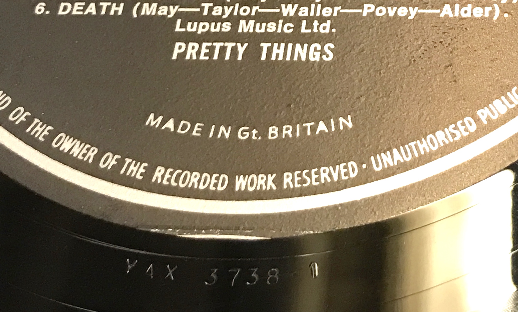 PRETTY THINGS - S.F. Sorrow UK-orig stereo LP 1968 - 6