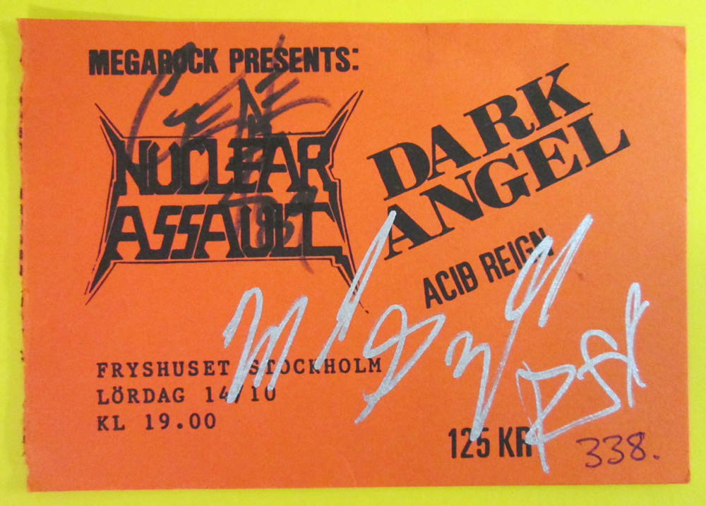 NUCLEAR ASSAULT - Stockholm 1989 - Dark Angel