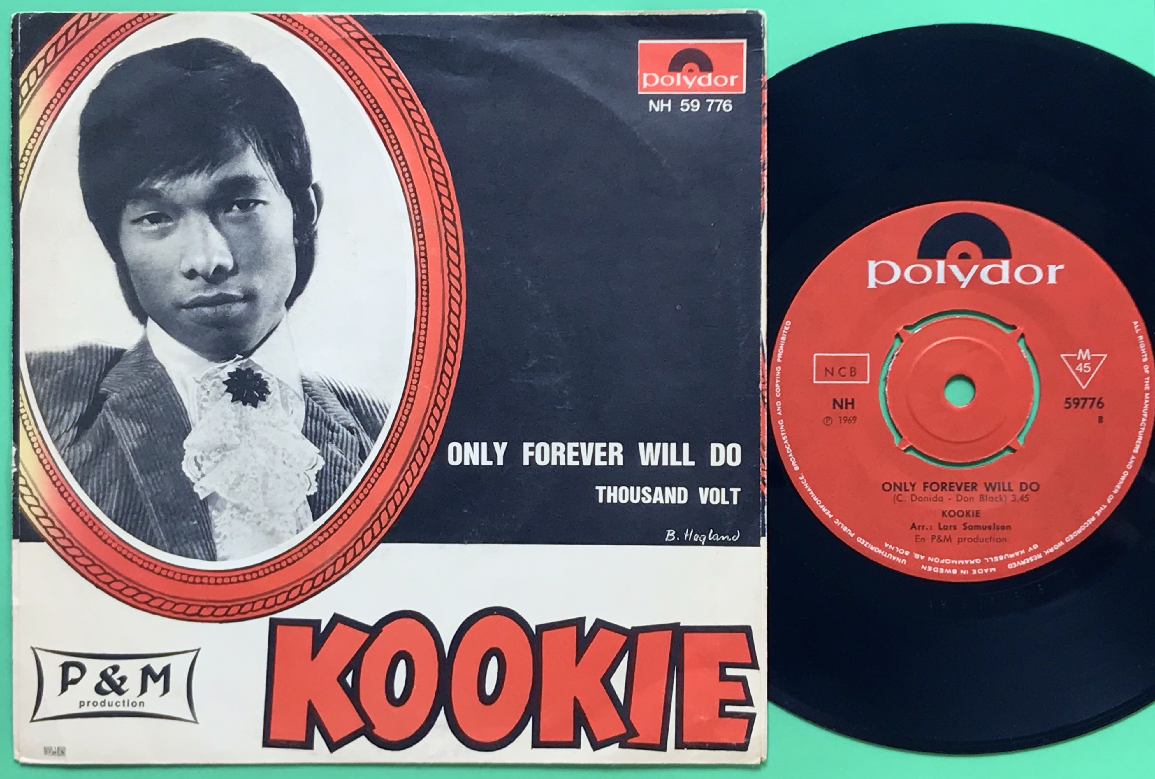 KOOKIE (HEP STARS) - Thousand volt Swe PS 1969 - 2